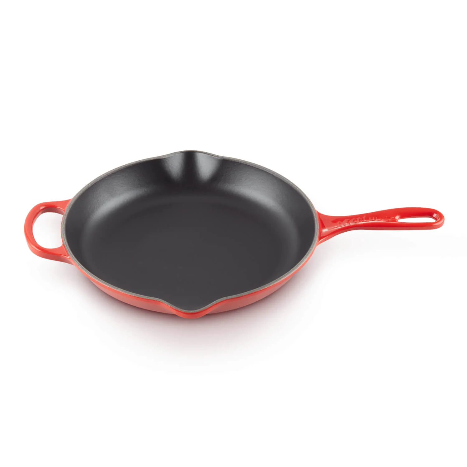 Le Creuset Signature Cast Iron 26cm Round Skillet - Cerise - Image 4