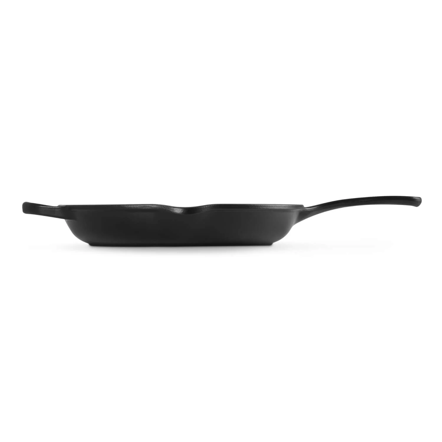 Le Creuset Signature Cast Iron 26cm Round Skillet - Satin Black - Image 2