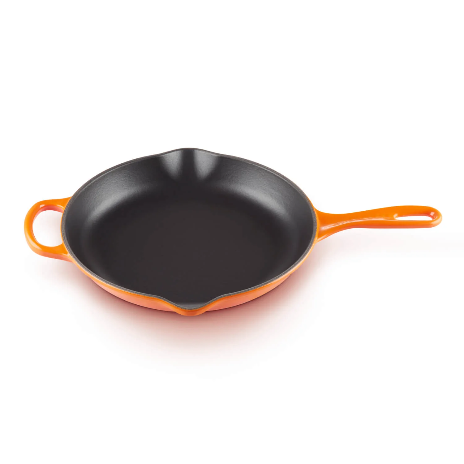 Le Creuset Signature Cast Iron 26cm Round Skillet - Volcanic - Image 4