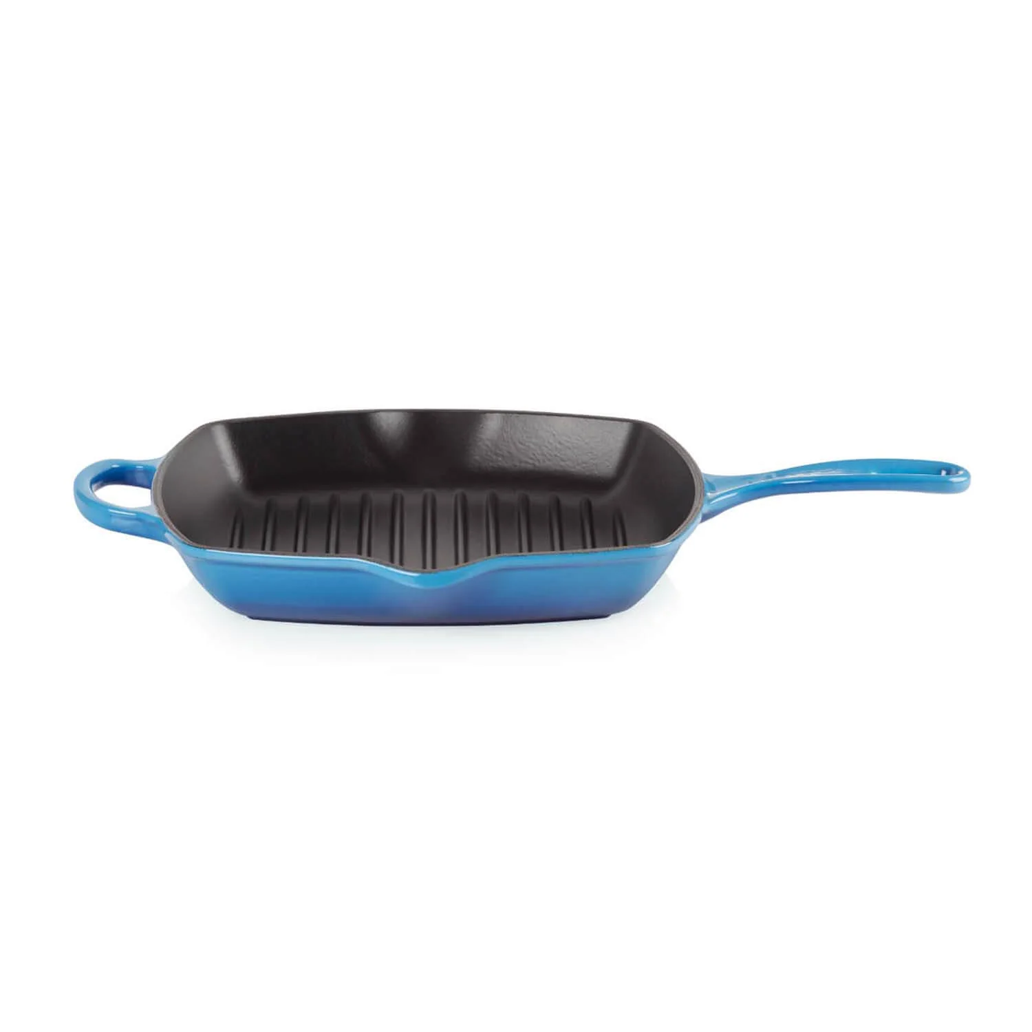 Le Creuset Signature Cast Iron 26cm Square Grillit - Azure