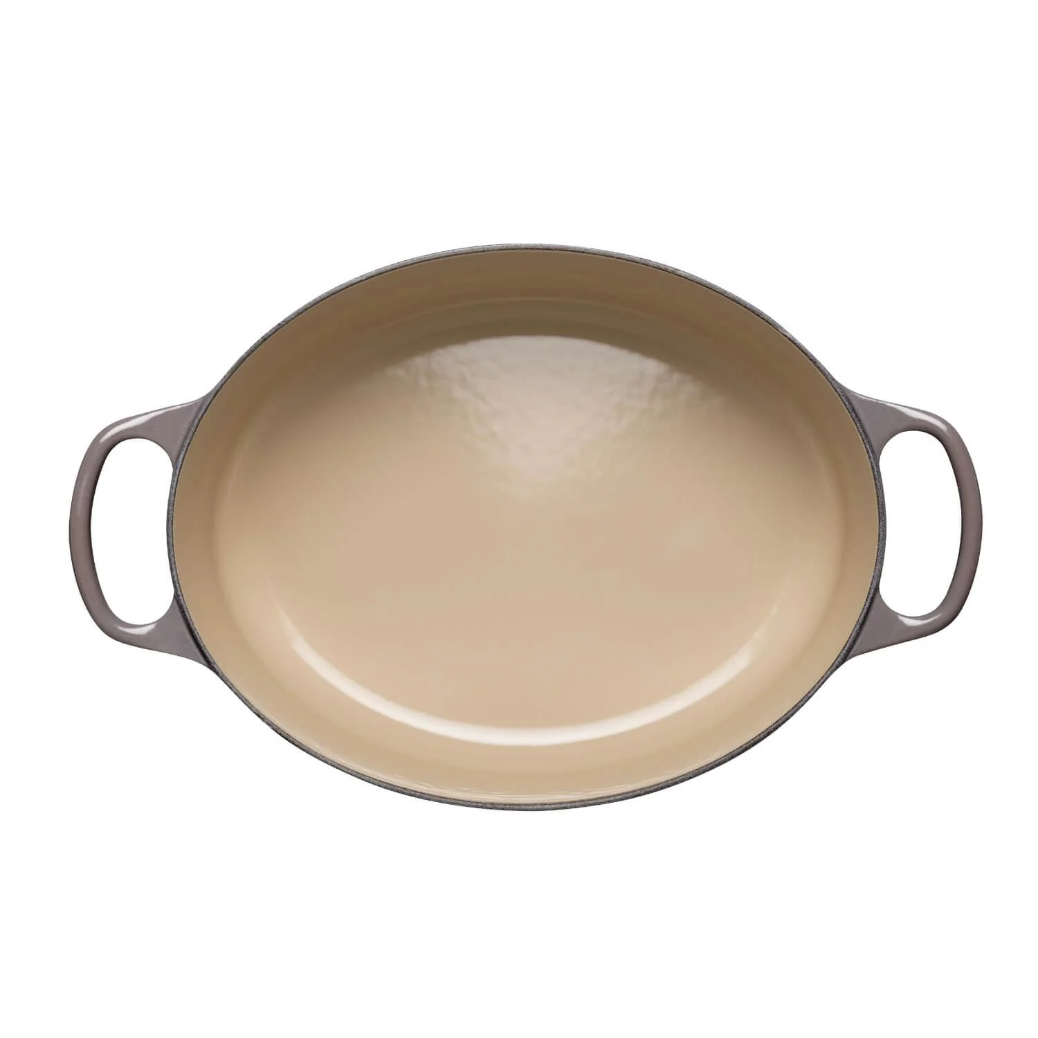 Le Creuset Signature Cast Iron 27cm Oval Casserole - Flint - Image 4