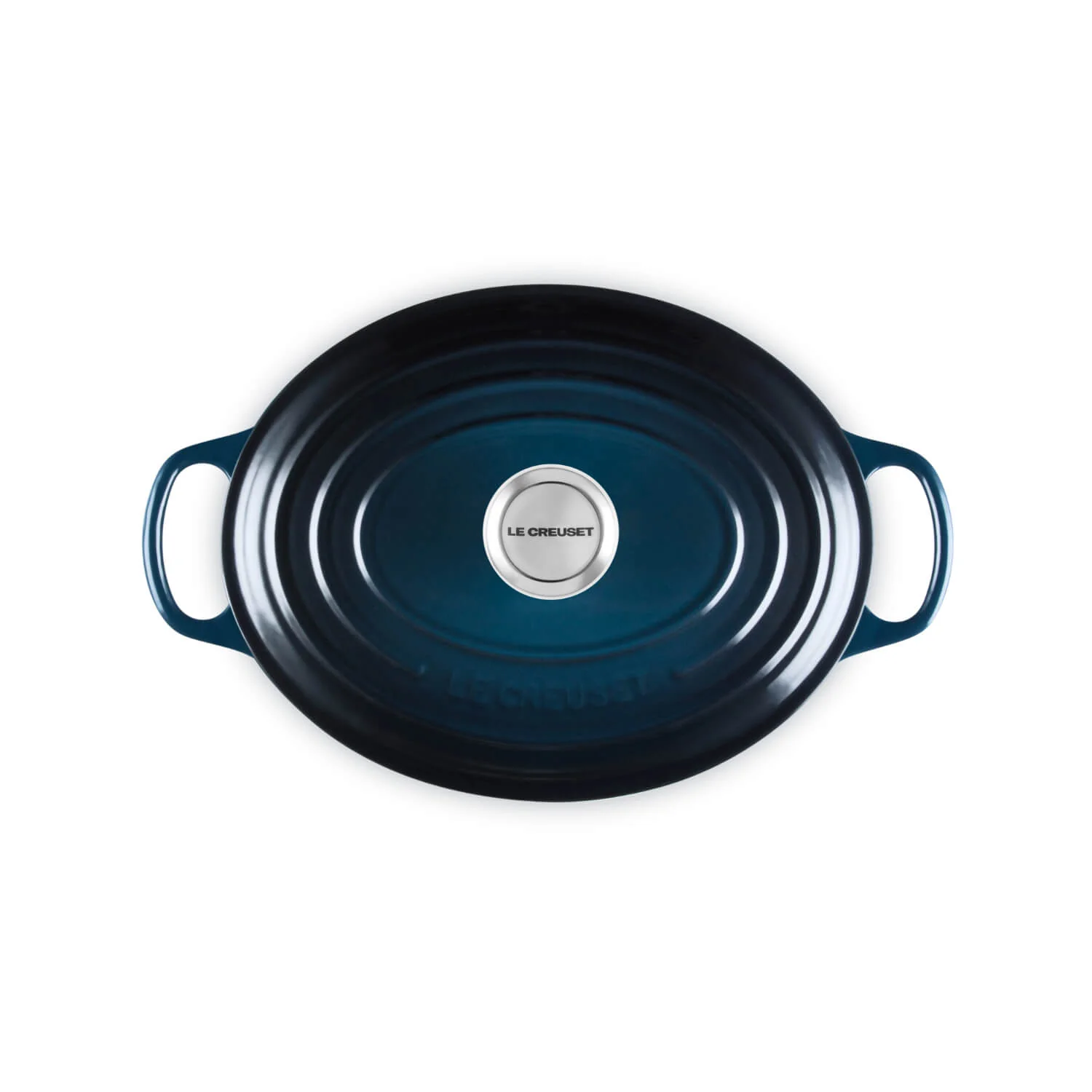 Le Creuset Signature Cast Iron 27cm Oval Casserole - Nuit - Image 3