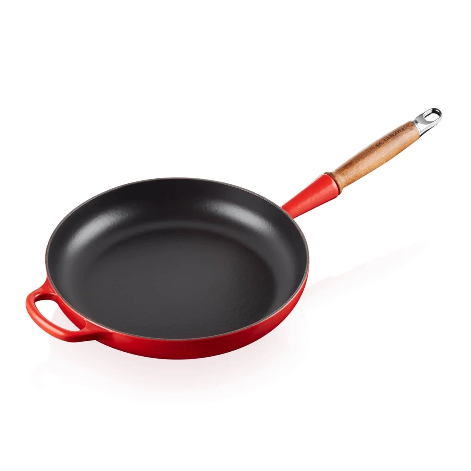 Le Creuset Signature Cast Iron 28cm Frying Pan - Cerise - Image 2