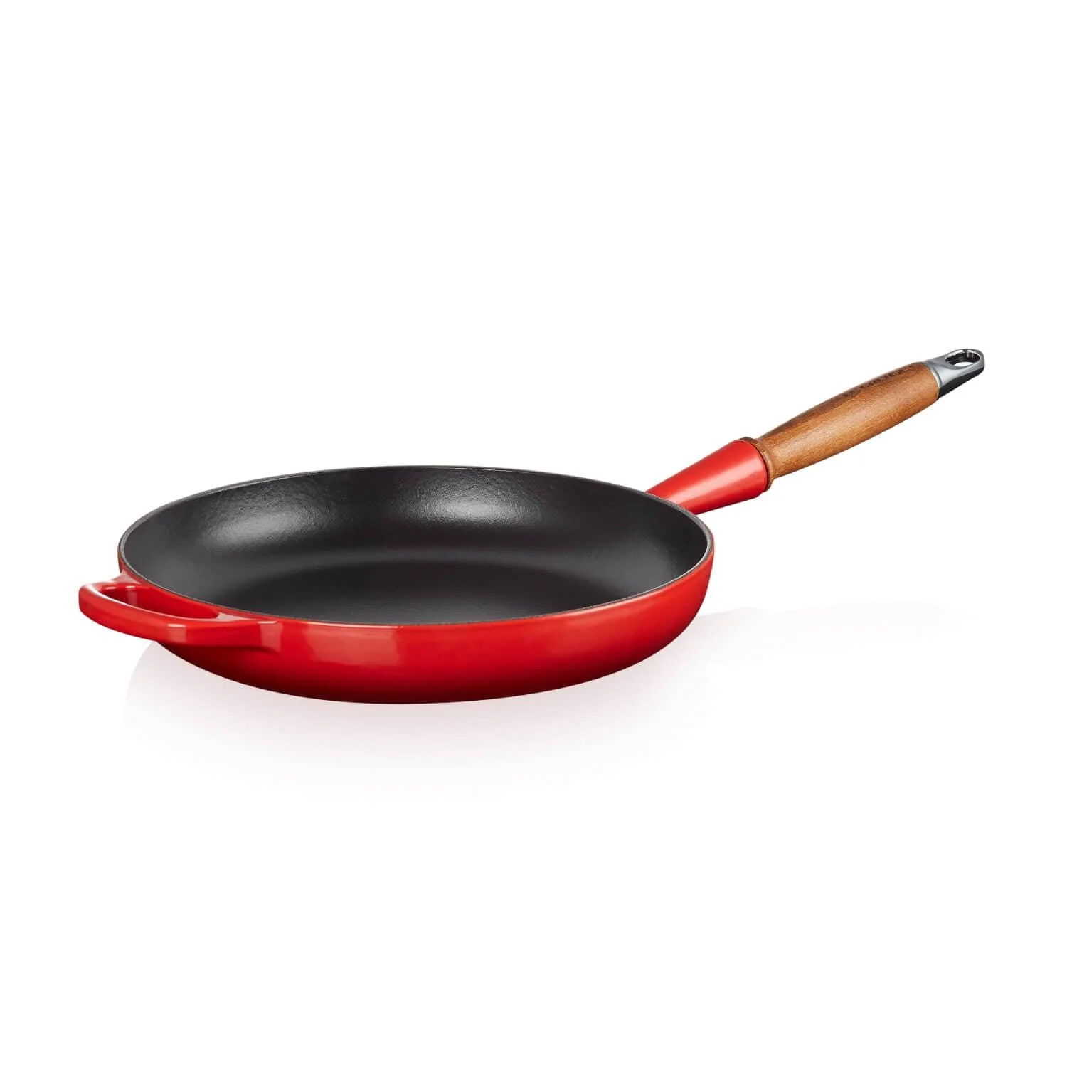 Le Creuset Signature Cast Iron 28cm Frying Pan - Cerise - Image 3