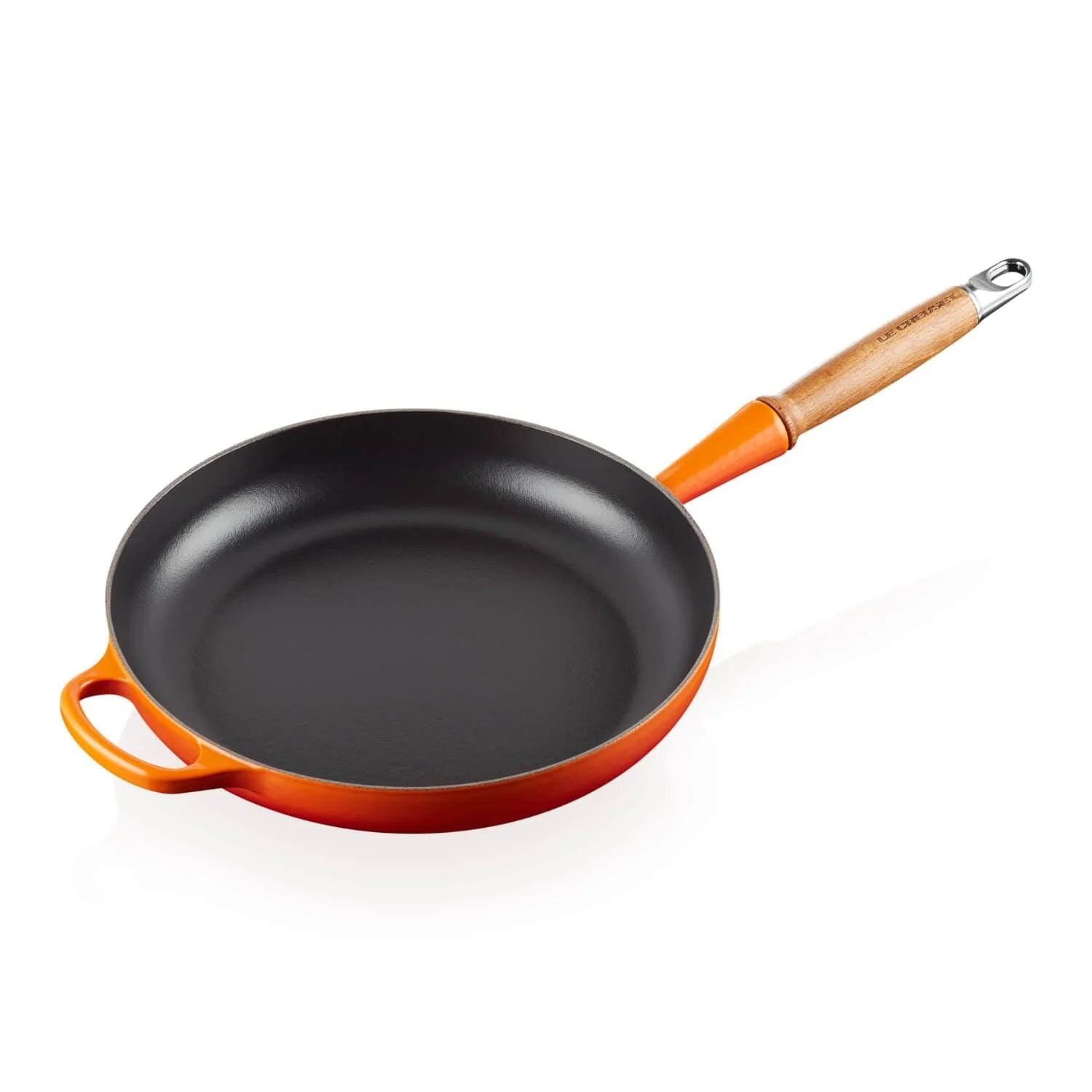 Le Creuset Signature Cast Iron 28cm Frying Pan - Volcanic - Image 2