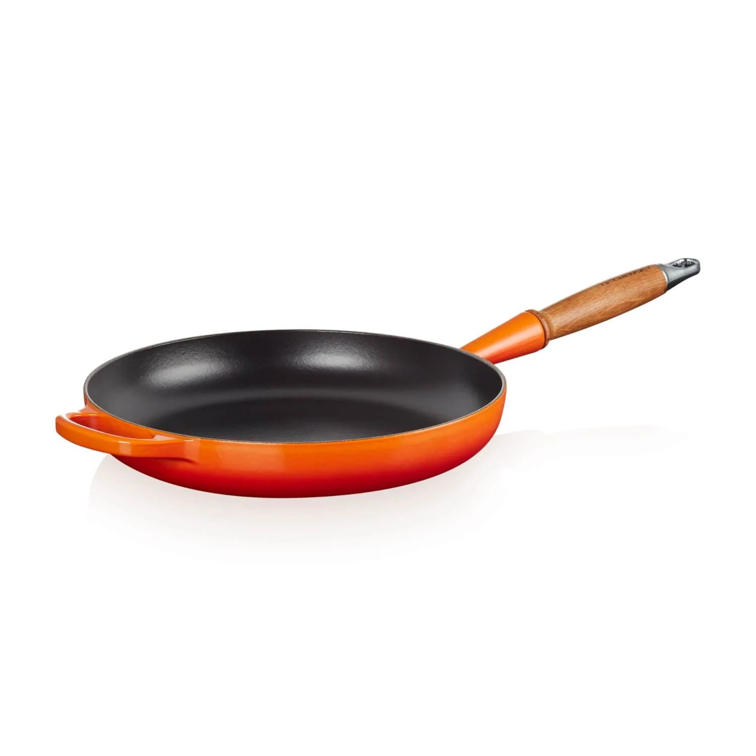 Le Creuset Signature Cast Iron 28cm Frying Pan - Volcanic - Image 3