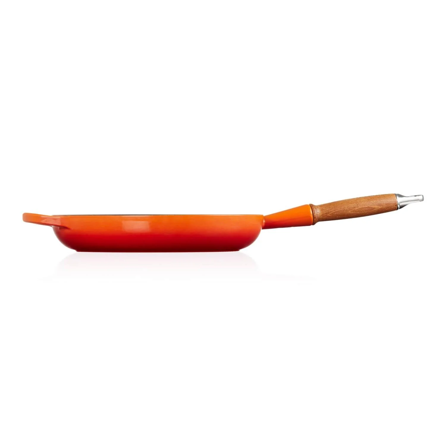 Le Creuset Signature Cast Iron 28cm Frying Pan - Volcanic - Image 4