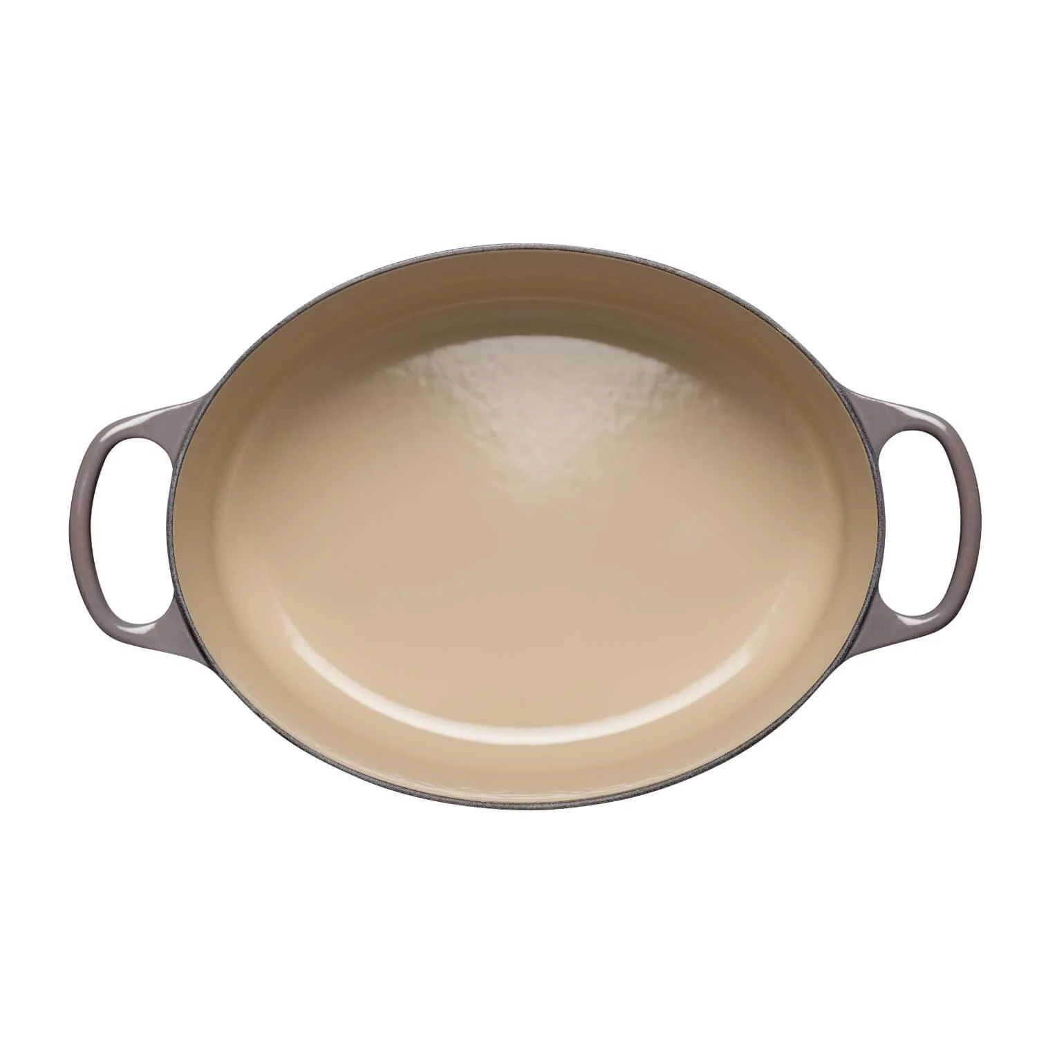 Le Creuset Signature Cast Iron 29cm Oval Casserole - Flint - Image 3
