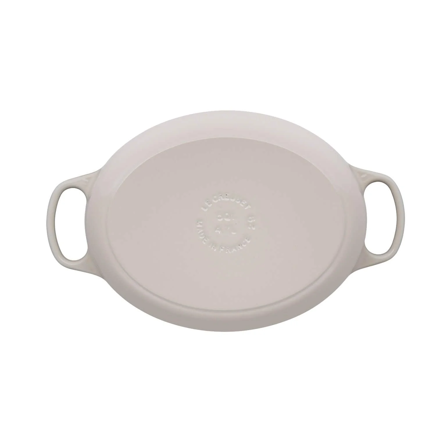 Le Creuset Signature Cast Iron 29cm Oval Casserole - Meringue - Image 5