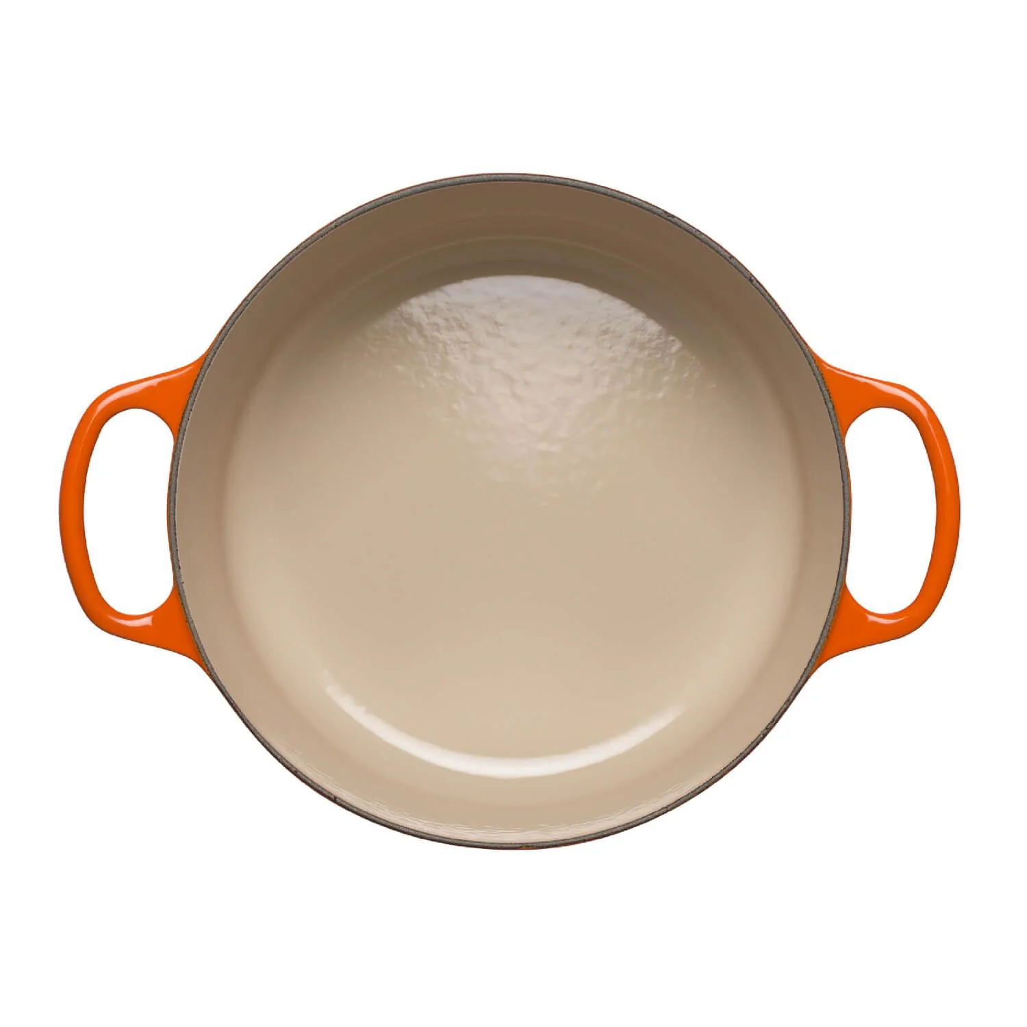 Le Creuset Signature Cast Iron 30cm Round Casserole - Volcanic - Image 3