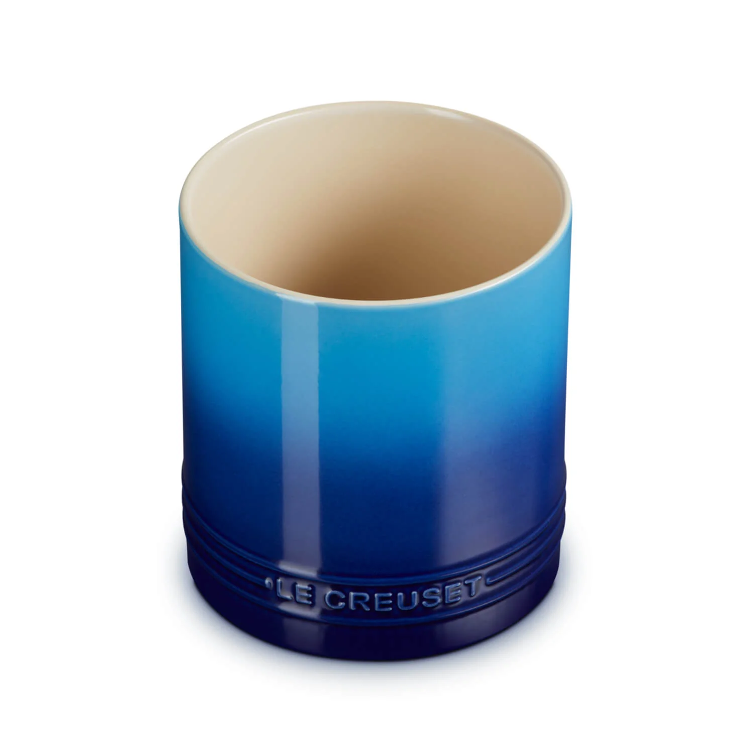 Le Creuset Signature Stoneware 1.1 Litre Utensil Jar - Azure - Image 3