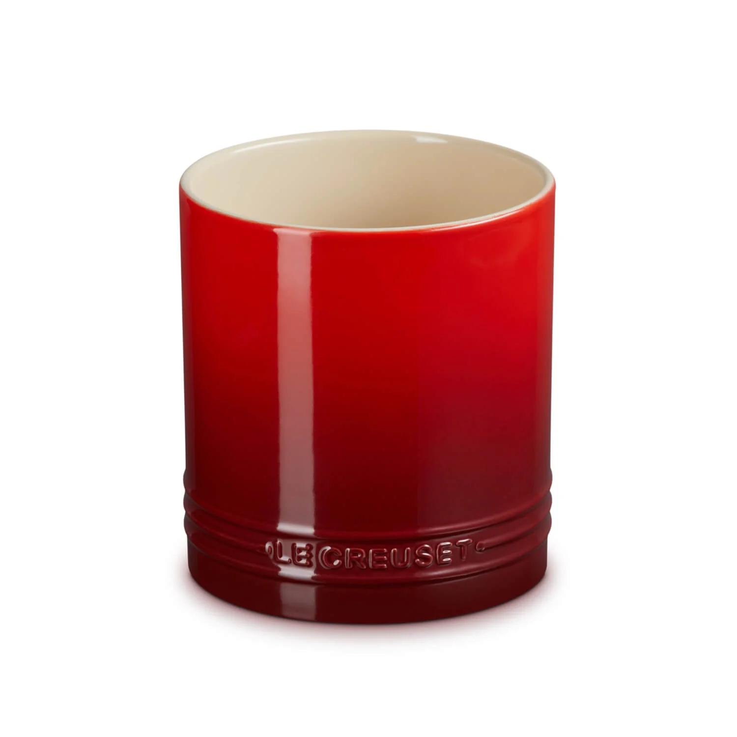 Le Creuset Signature Stoneware 1.1 Litre Utensil Jar - Cerise