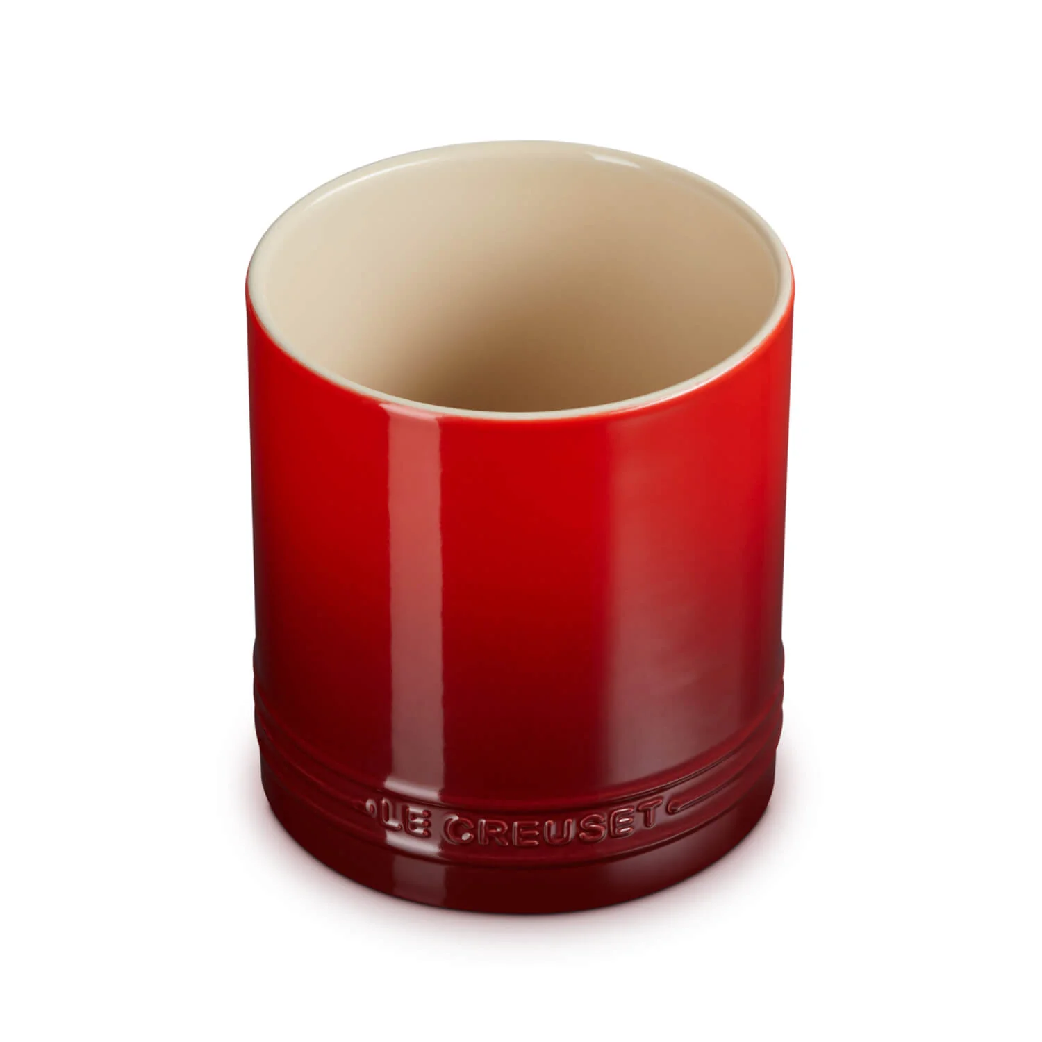 Le Creuset Signature Stoneware 1.1 Litre Utensil Jar - Cerise - Image 3