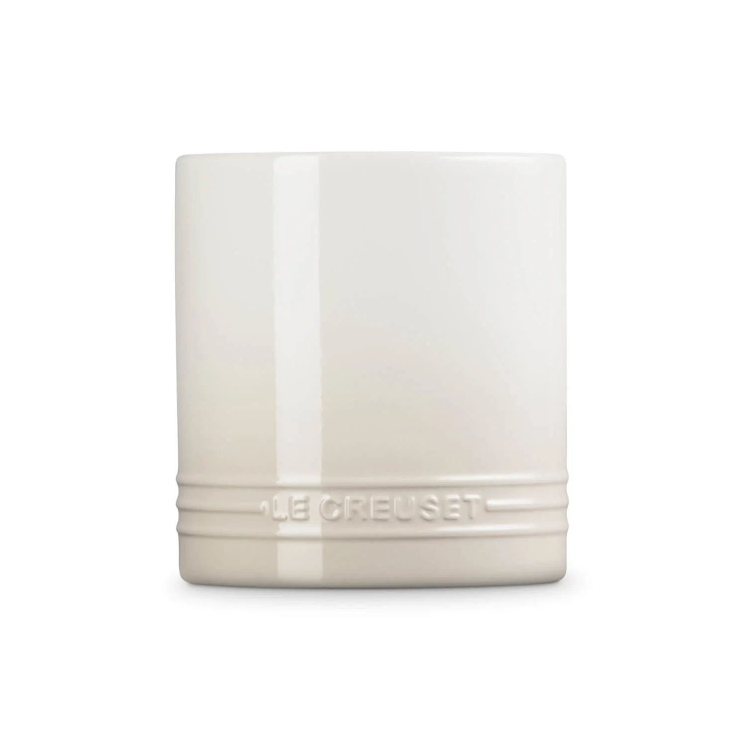 Le Creuset Signature Stoneware 1.1 Litre Utensil Jar - Meringue - Image 2