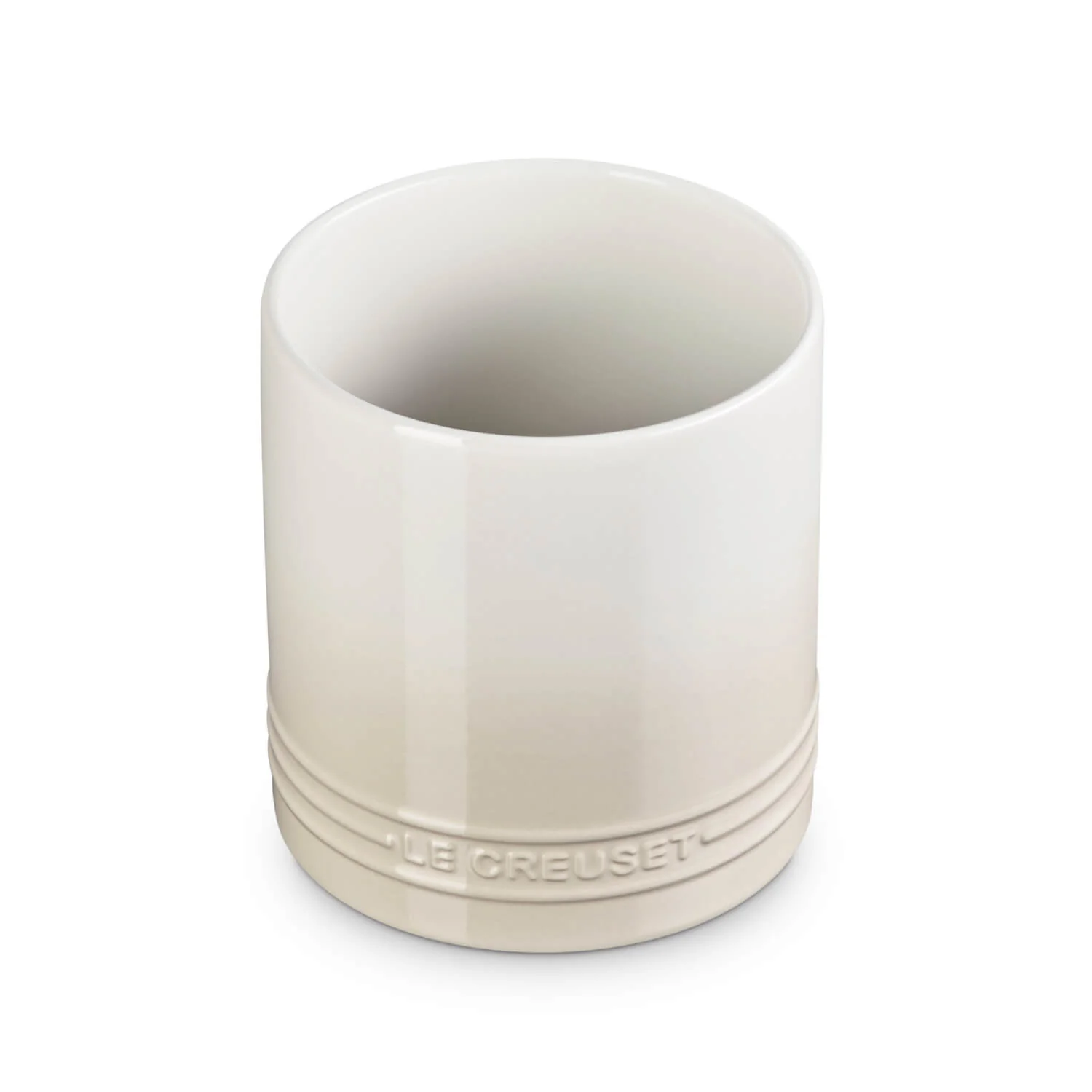 Le Creuset Signature Stoneware 1.1 Litre Utensil Jar - Meringue - Image 3