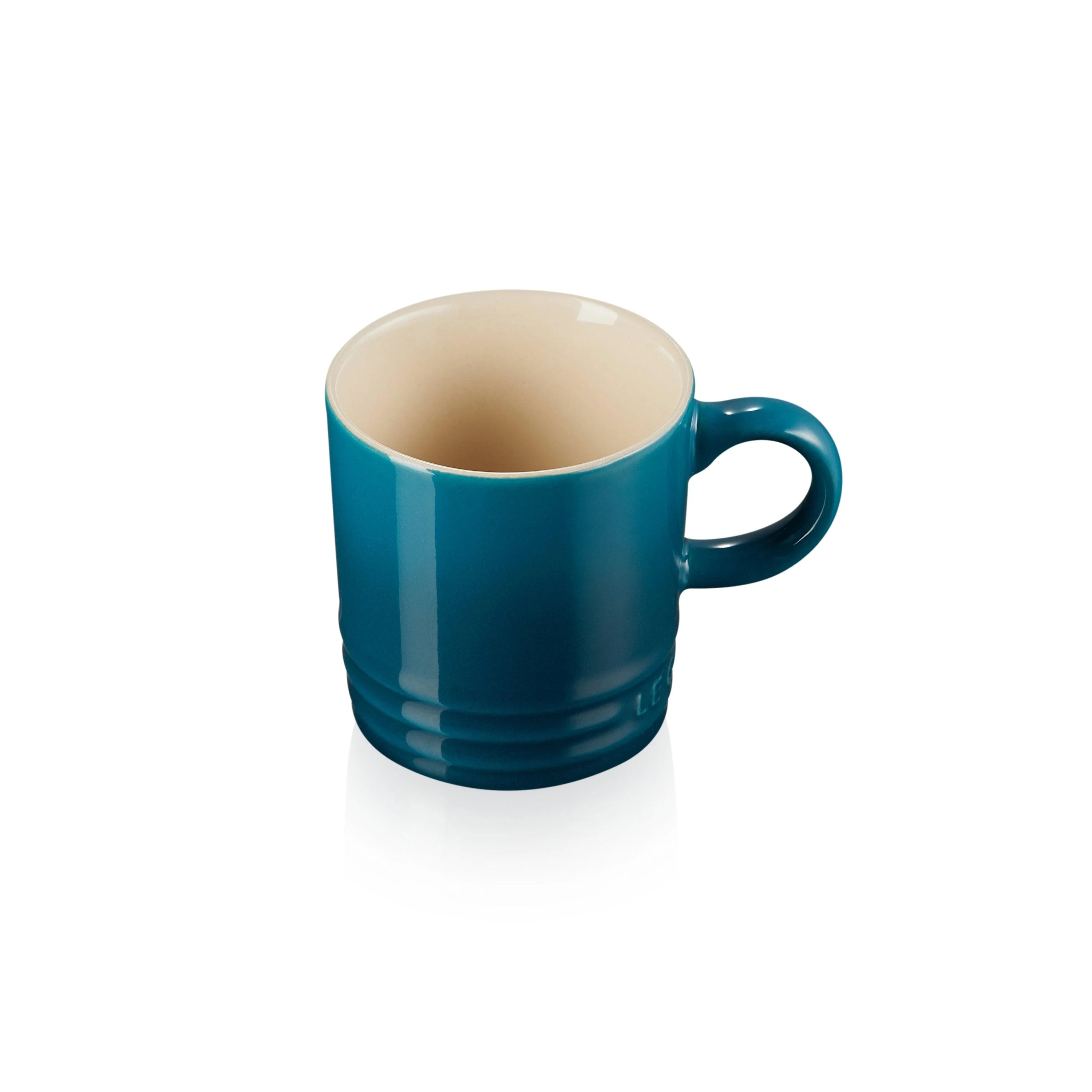 Le Creuset Stoneware Espresso Mug - Deep Teal - Image 2
