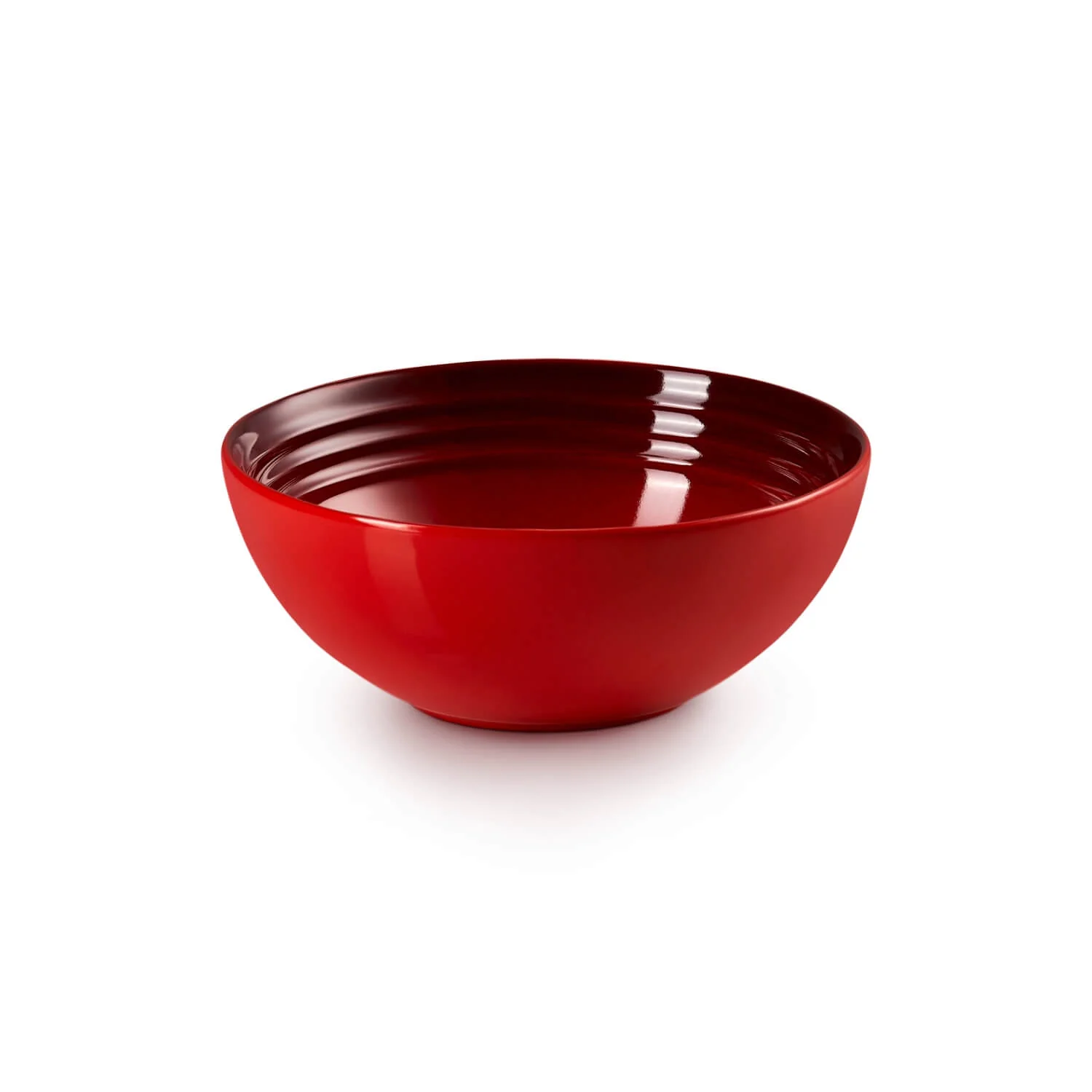 Le Creuset Stoneware 12-Piece Dinnerware Set - Cerise - Image 4