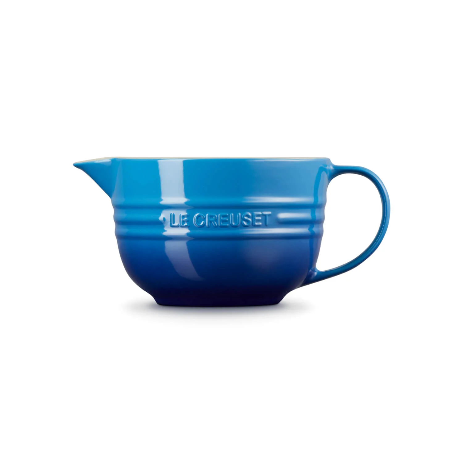 Le Creuset Stoneware 2 Litre Mixing Jug - Azure - Image 2