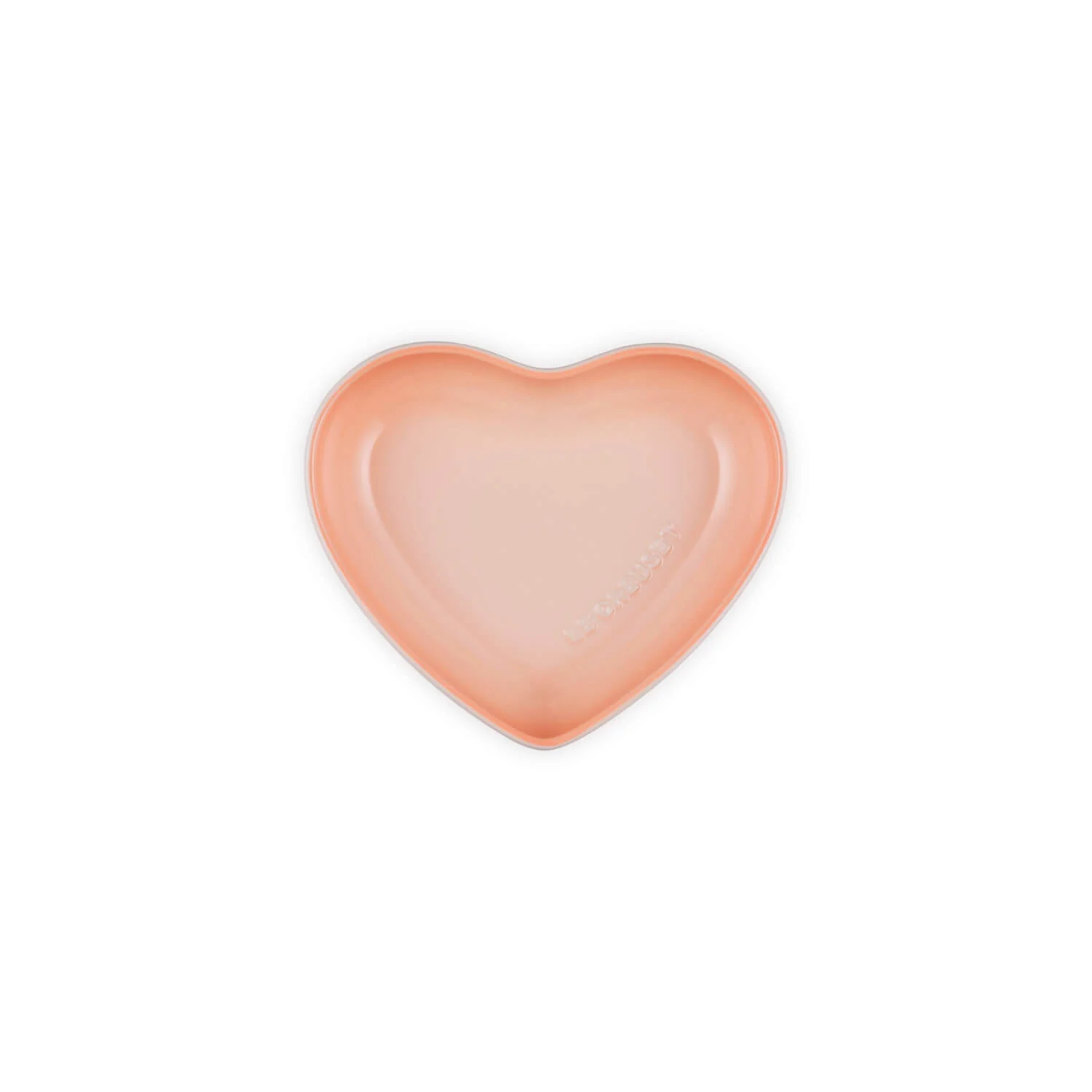 Le Creuset Stoneware 20cm Heart Bowl - Peche - Image 4