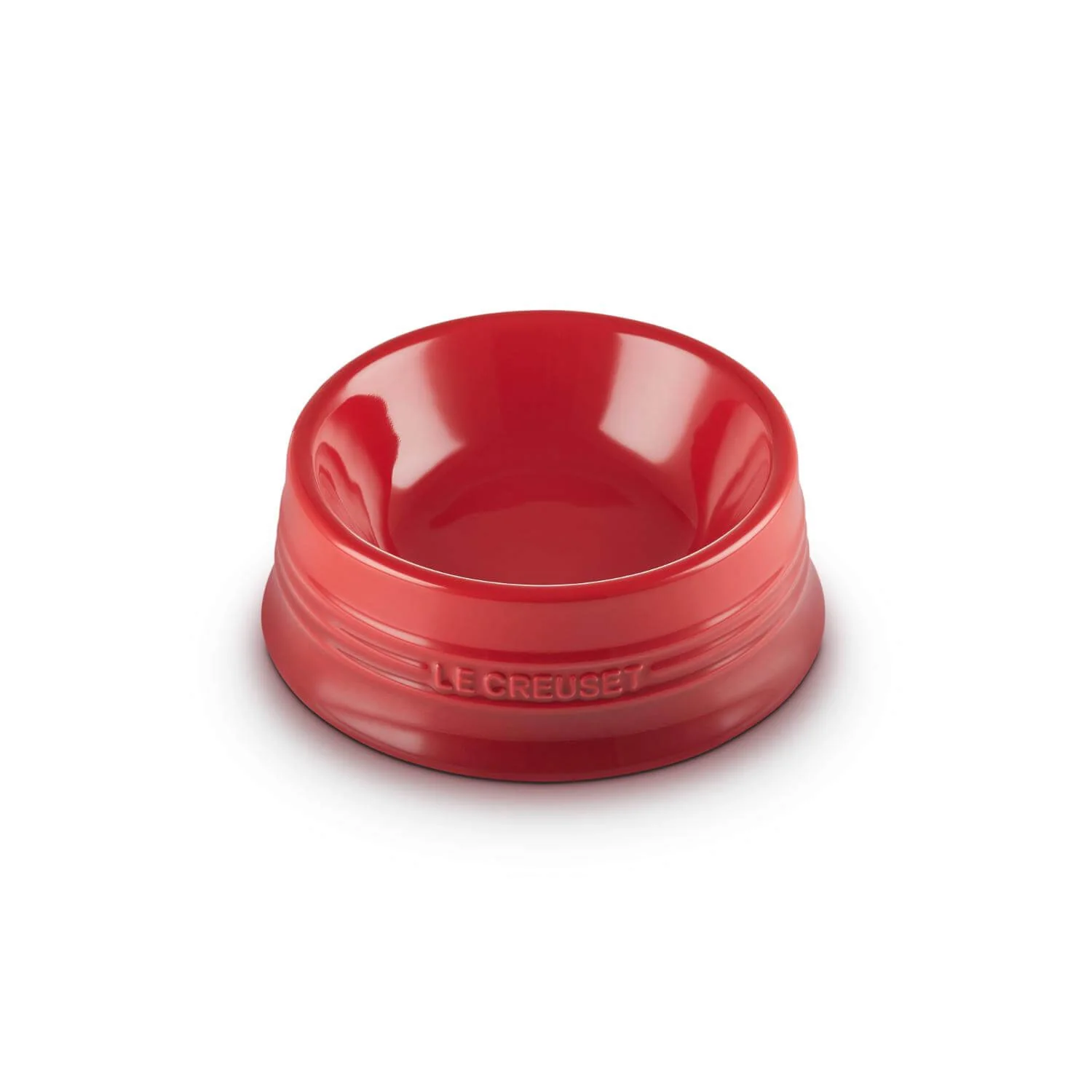 Le Creuset Stoneware 23cm Large Dog Bowl - Cerise - Image 4