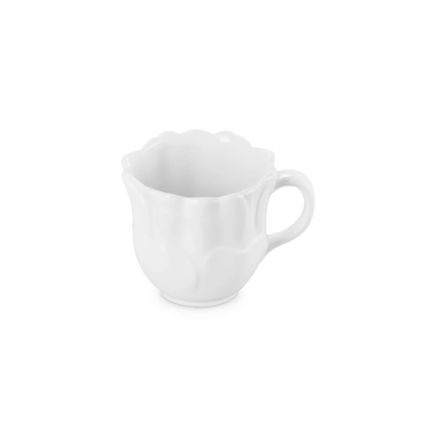 Le Creuset Stoneware 330ml Petal Mug - White - Image 2