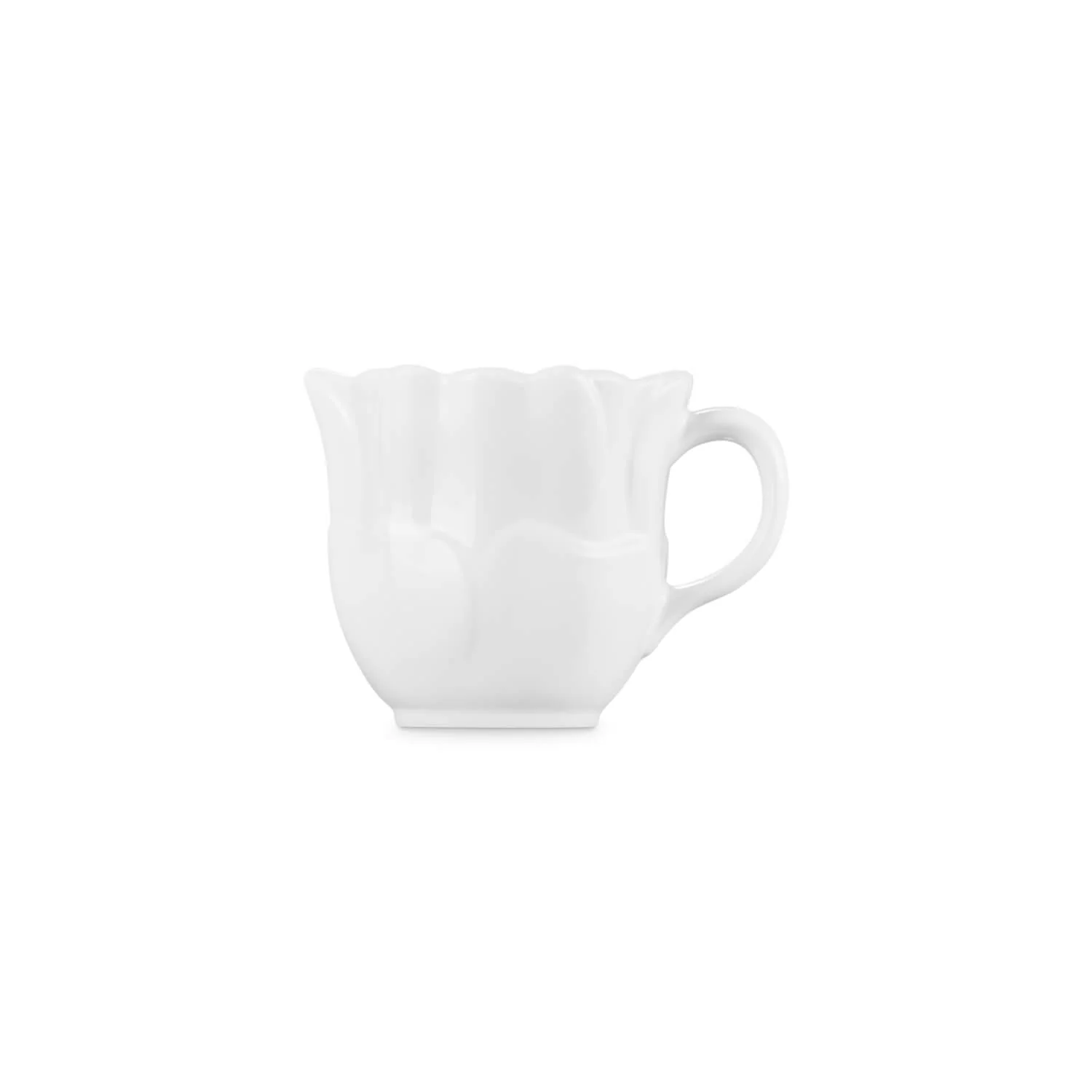 Le Creuset Stoneware 330ml Petal Mug - White - Image 3