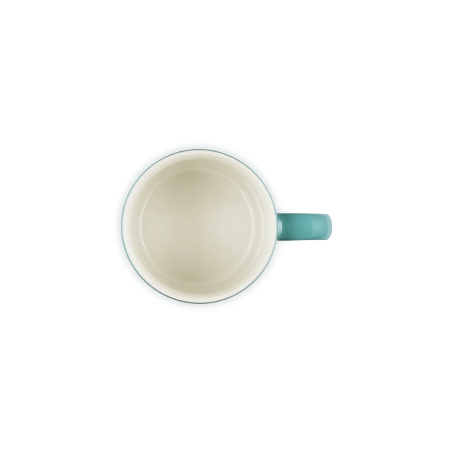 Le Creuset Stoneware 350ml Mug - Bleu Riviera - Image 4