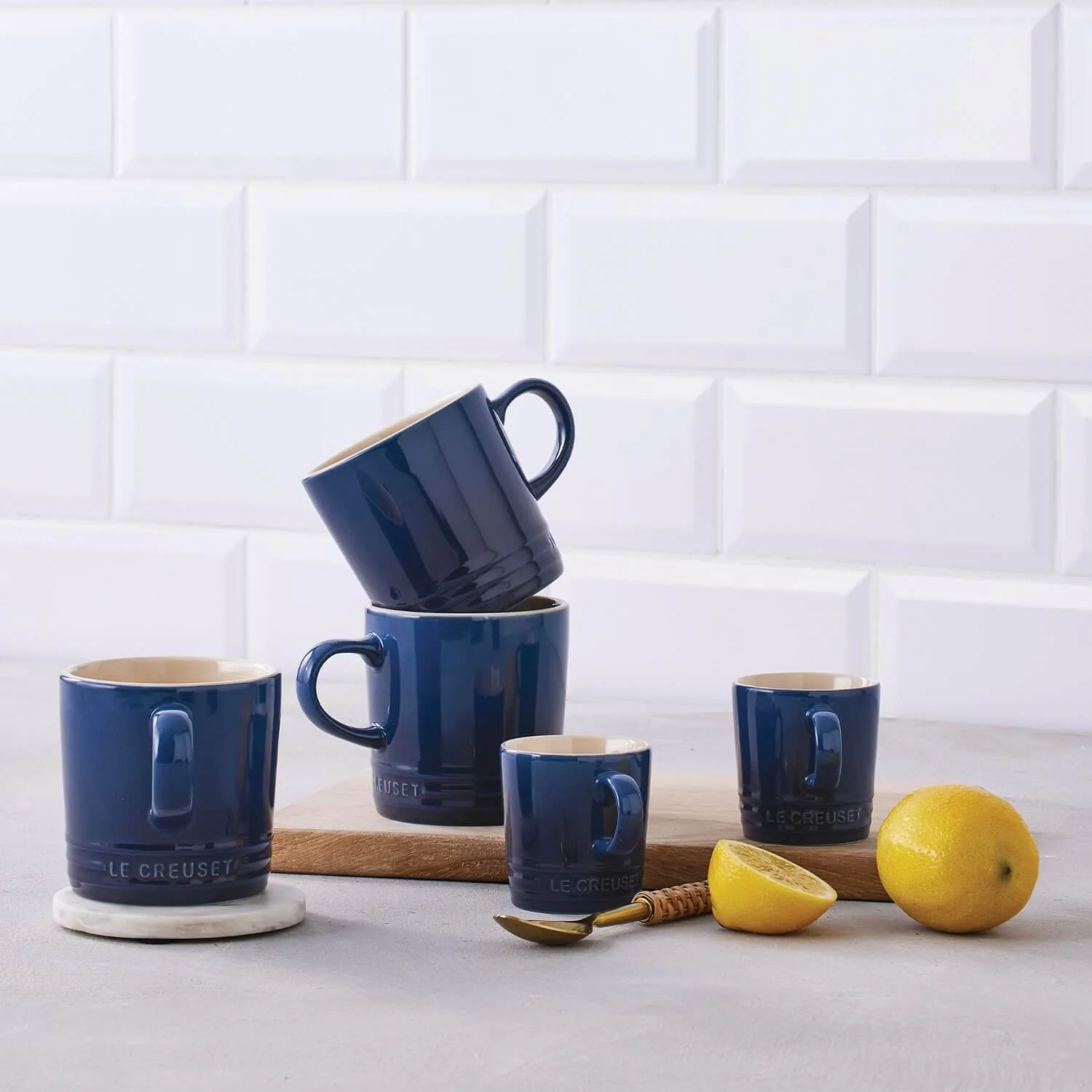 Le Creuset Stoneware 350ml Mug - Ink - Image 5