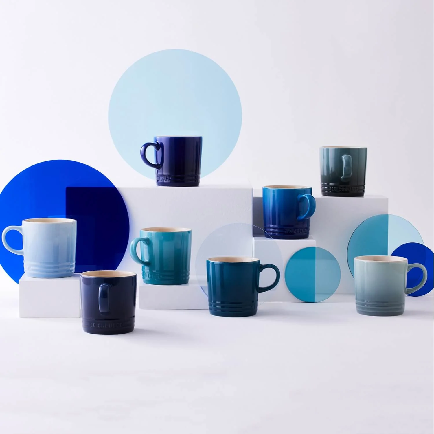 Le Creuset Stoneware 350ml Mug - Ocean - Image 6