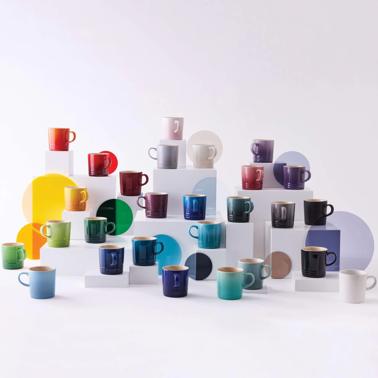 Le Creuset Stoneware 350ml Mug - Garnet - Image 7
