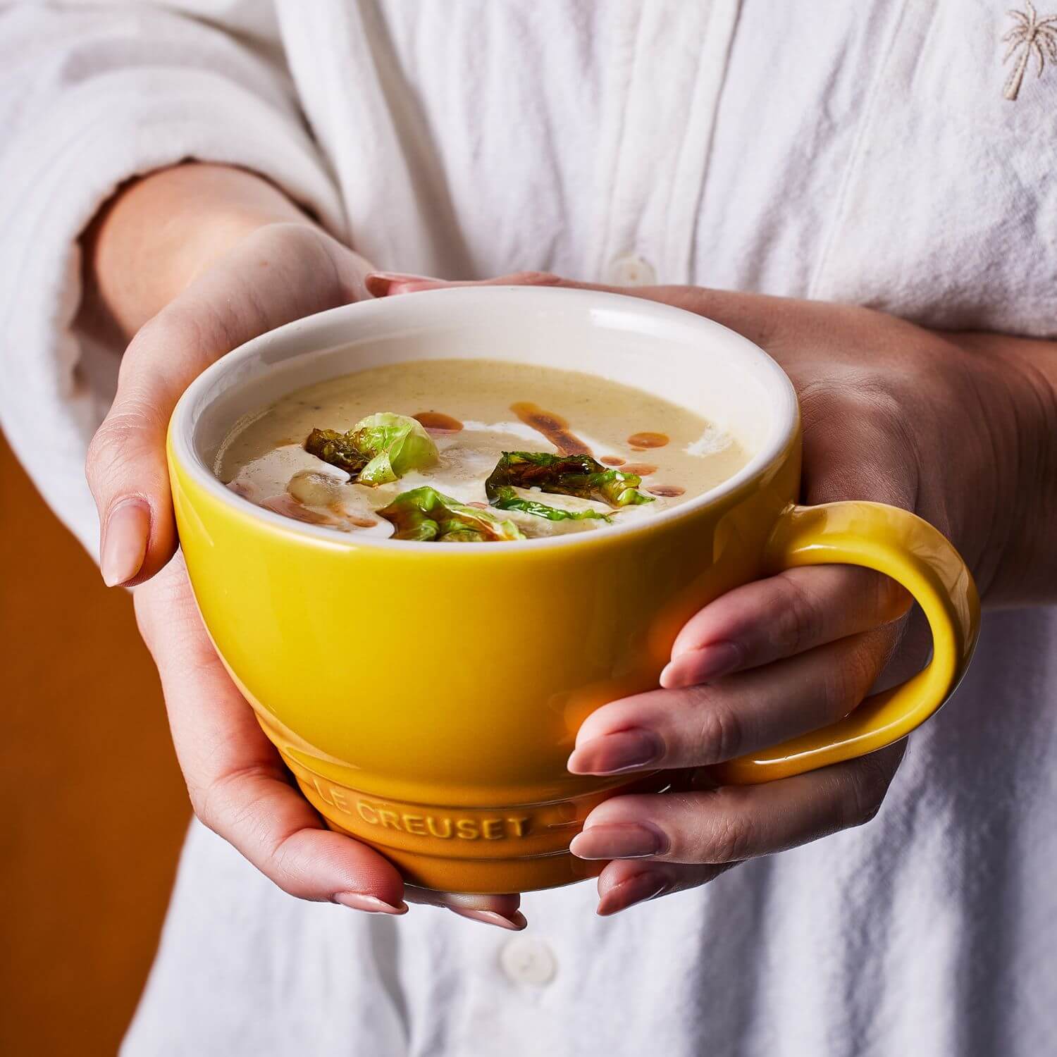 Le Creuset Stoneware 400ml Grand Mug - Nectar - Image 7