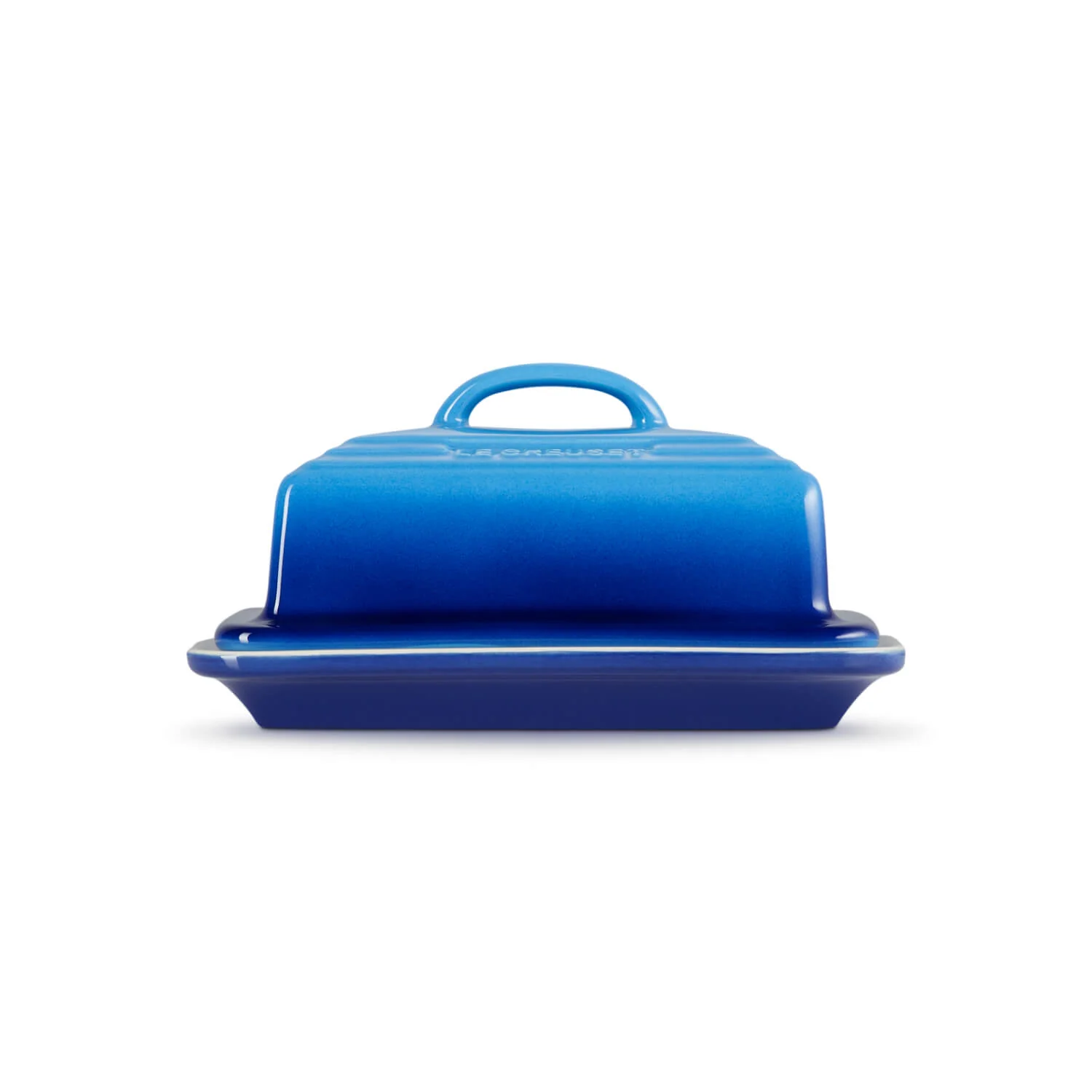 Le Creuset Stoneware Butter Dish - Azure - Image 2