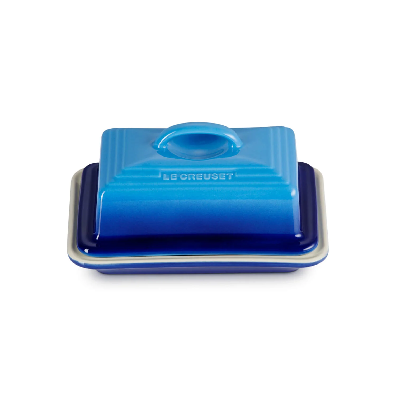 Le Creuset Stoneware Butter Dish - Azure - Image 3