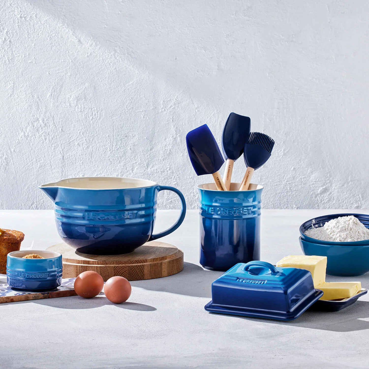Le Creuset Stoneware Butter Dish - Azure - Image 6