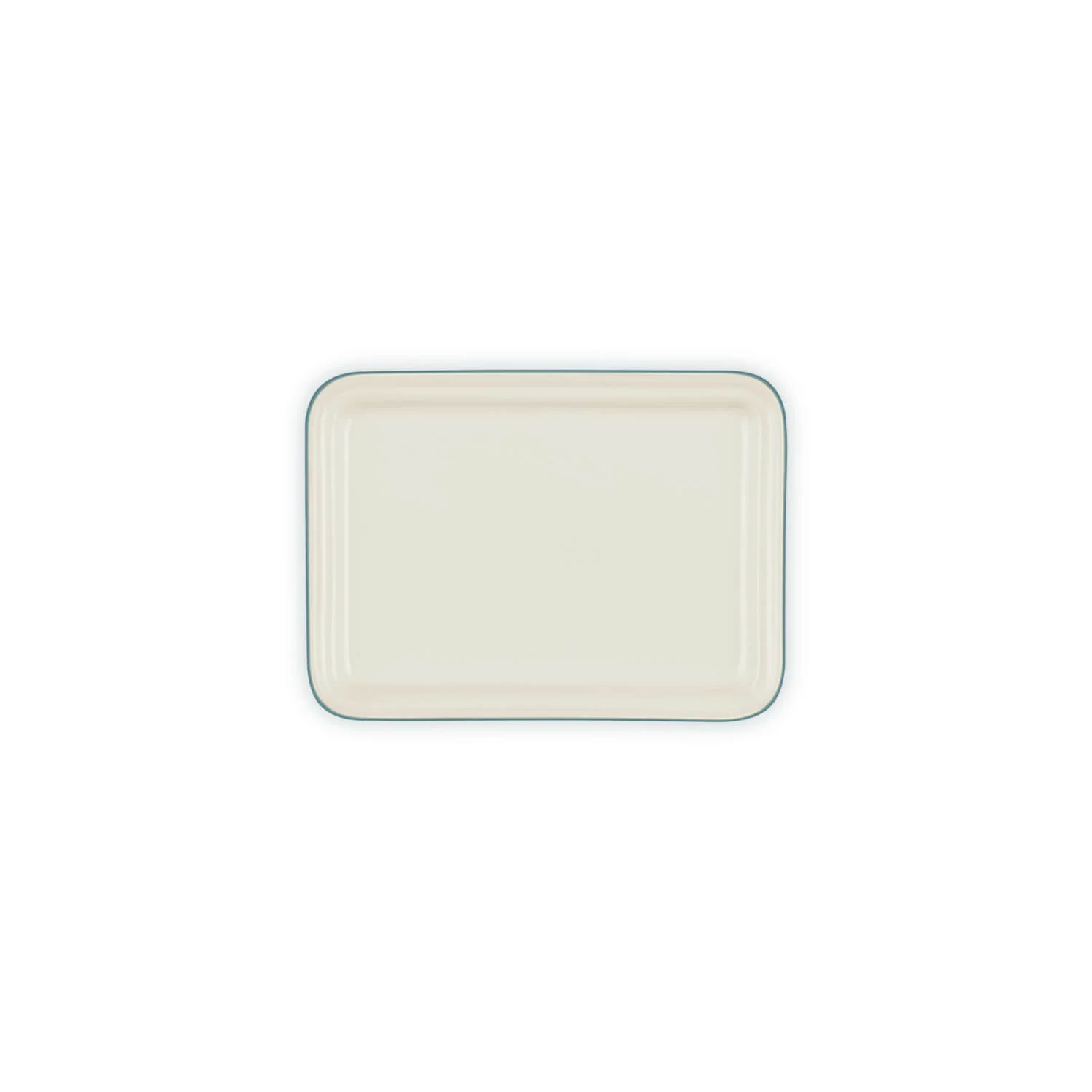 Le Creuset Stoneware Butter Dish - Bleu Riviera - Image 4