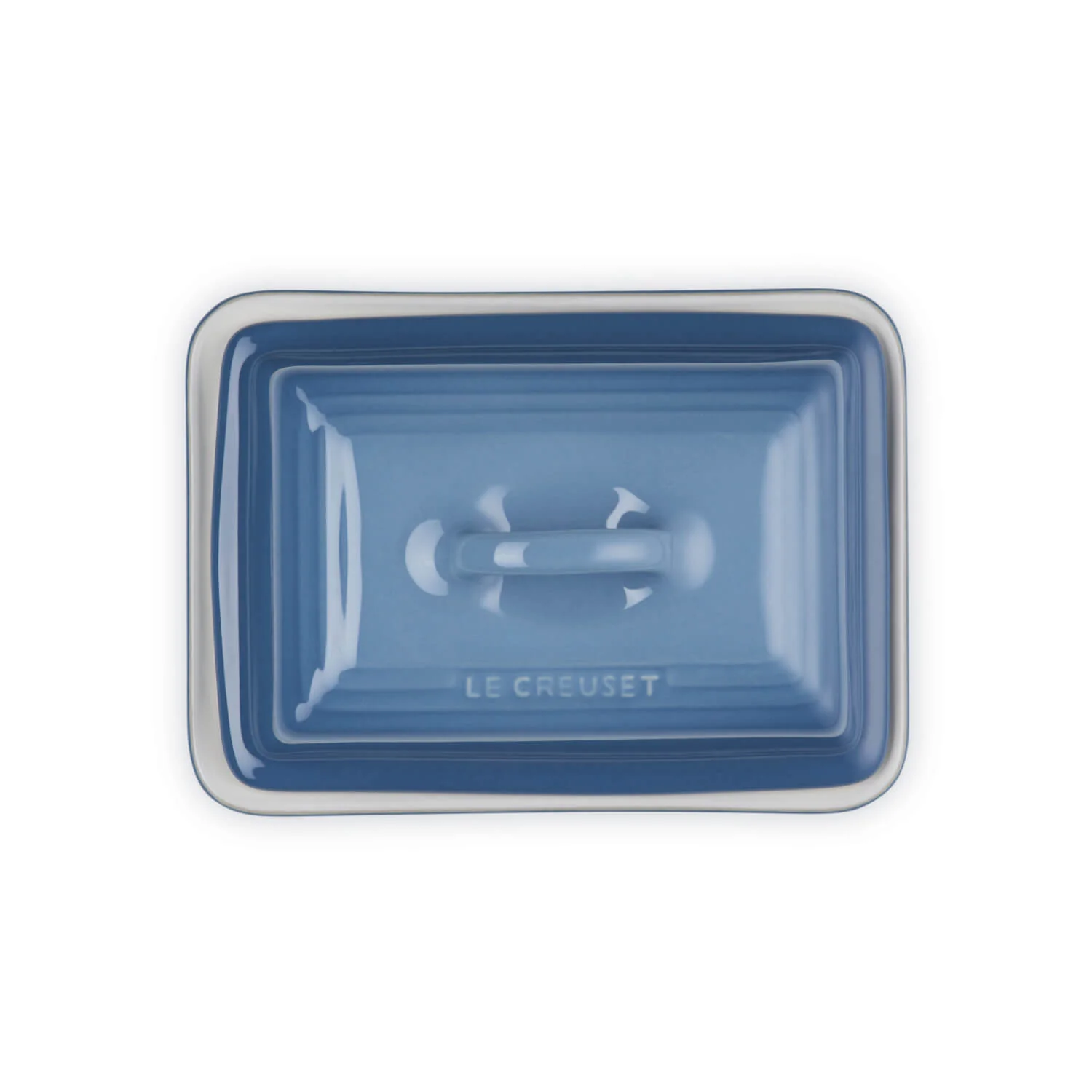 Le Creuset Stoneware Butter Dish - Chambray - Image 4