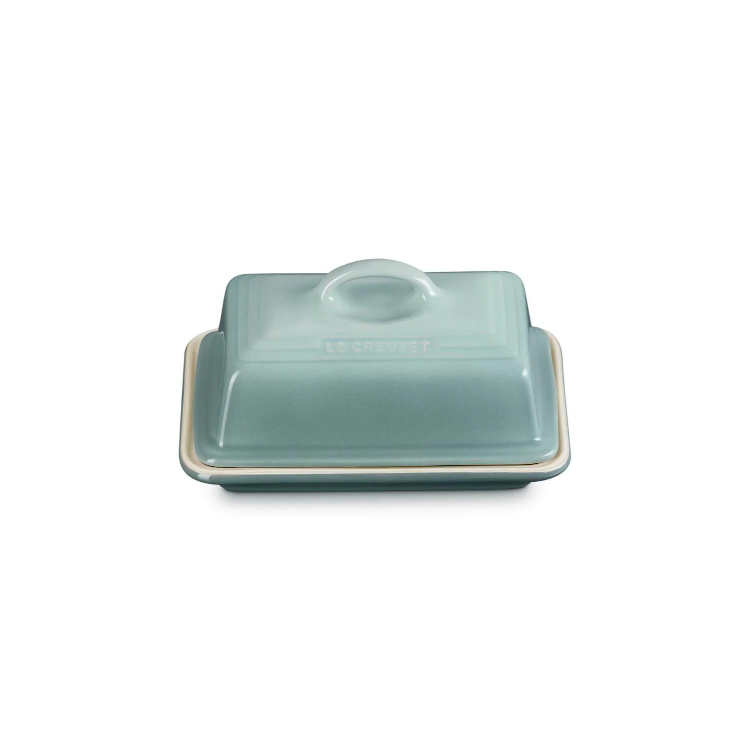 Le Creuset Stoneware Butter Dish - Sea Salt - Image 5