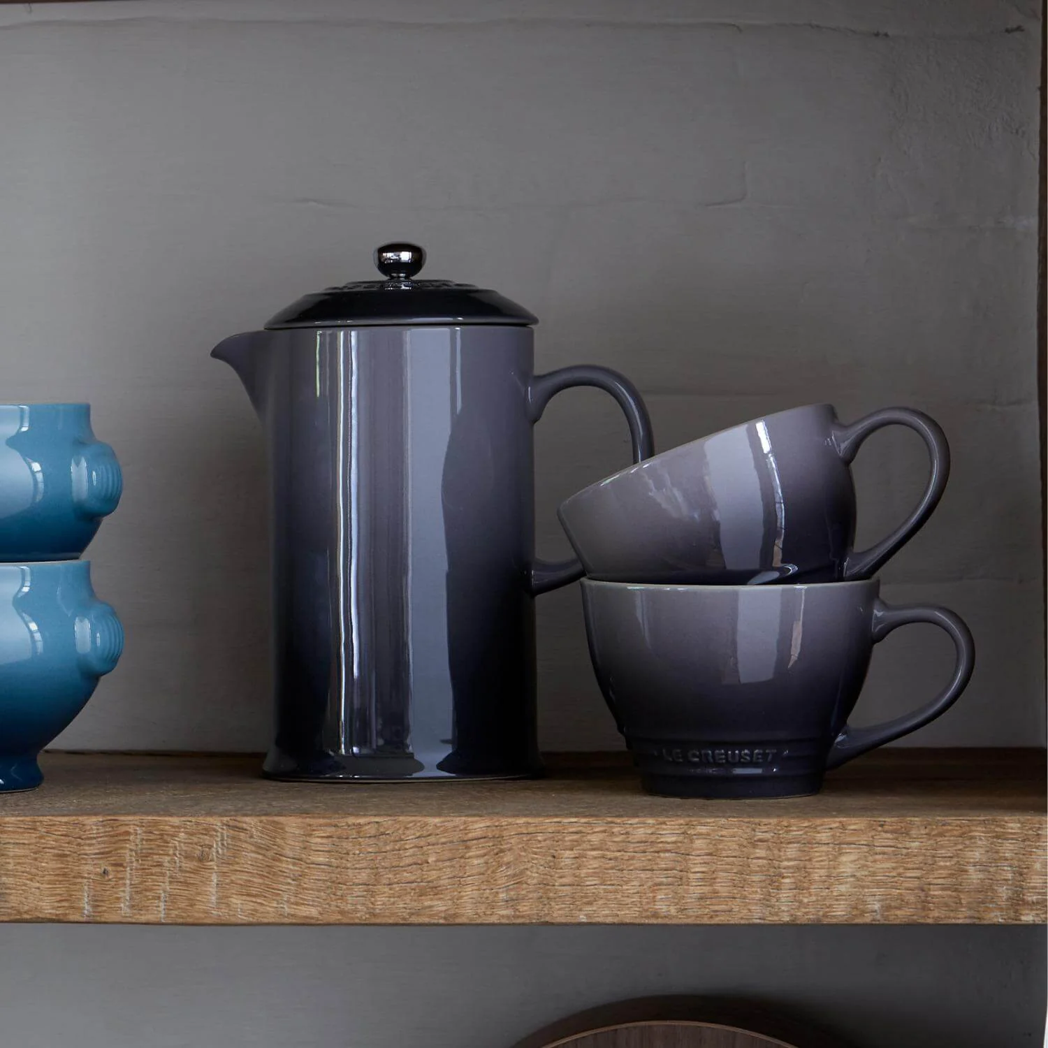 Le Creuset Stoneware Cafetiere - Flint - Image 7