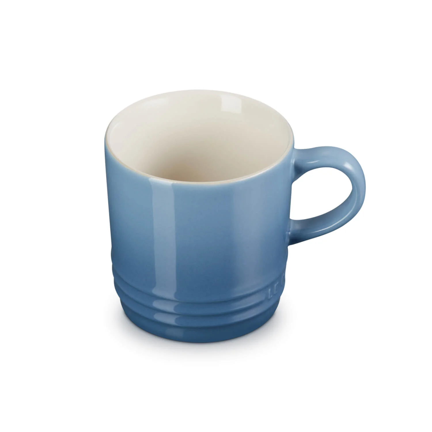 Le Creuset Stoneware Cappuccino Mug - Chambray - Image 4