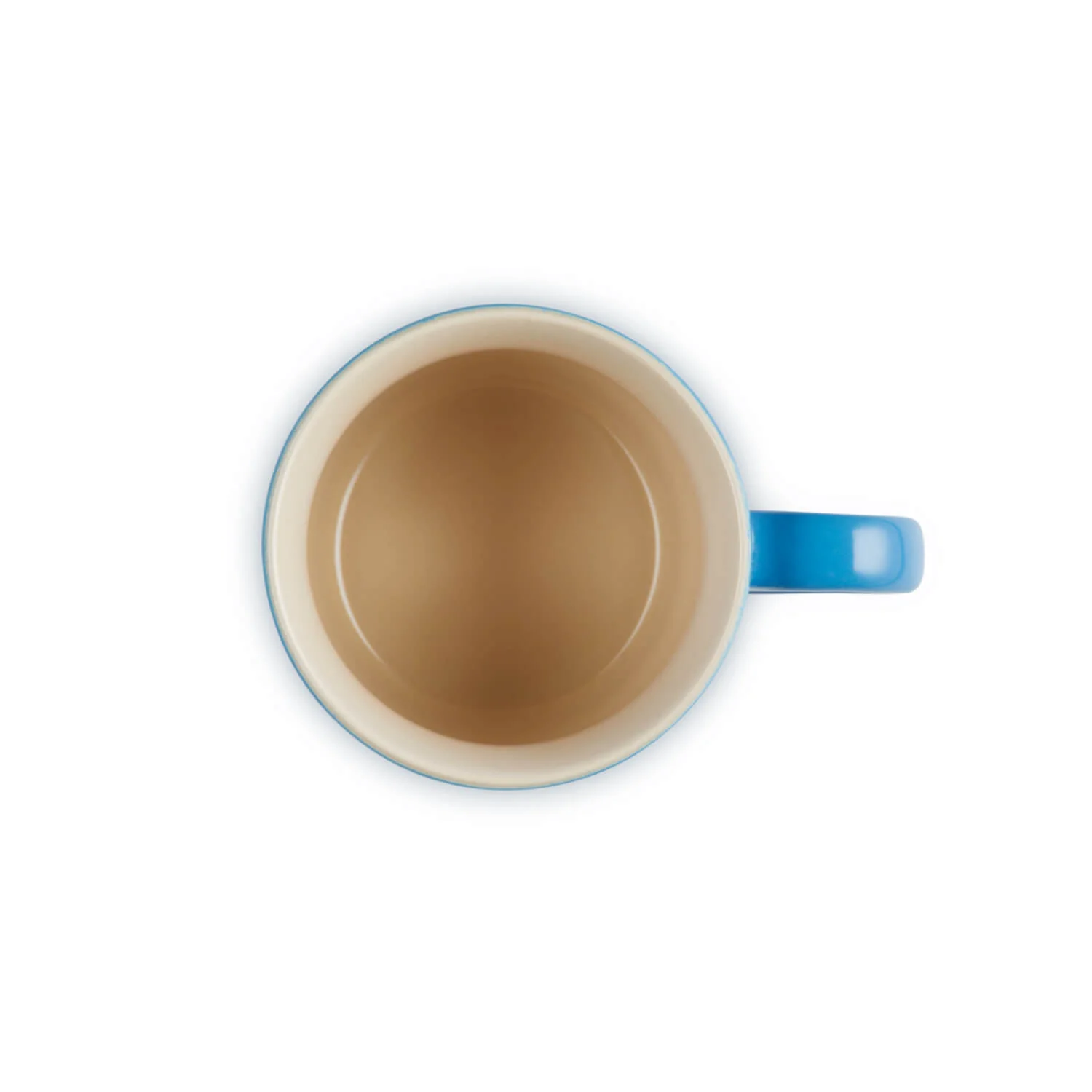 Le Creuset Stoneware Cappuccino Mug - Azure - Image 3