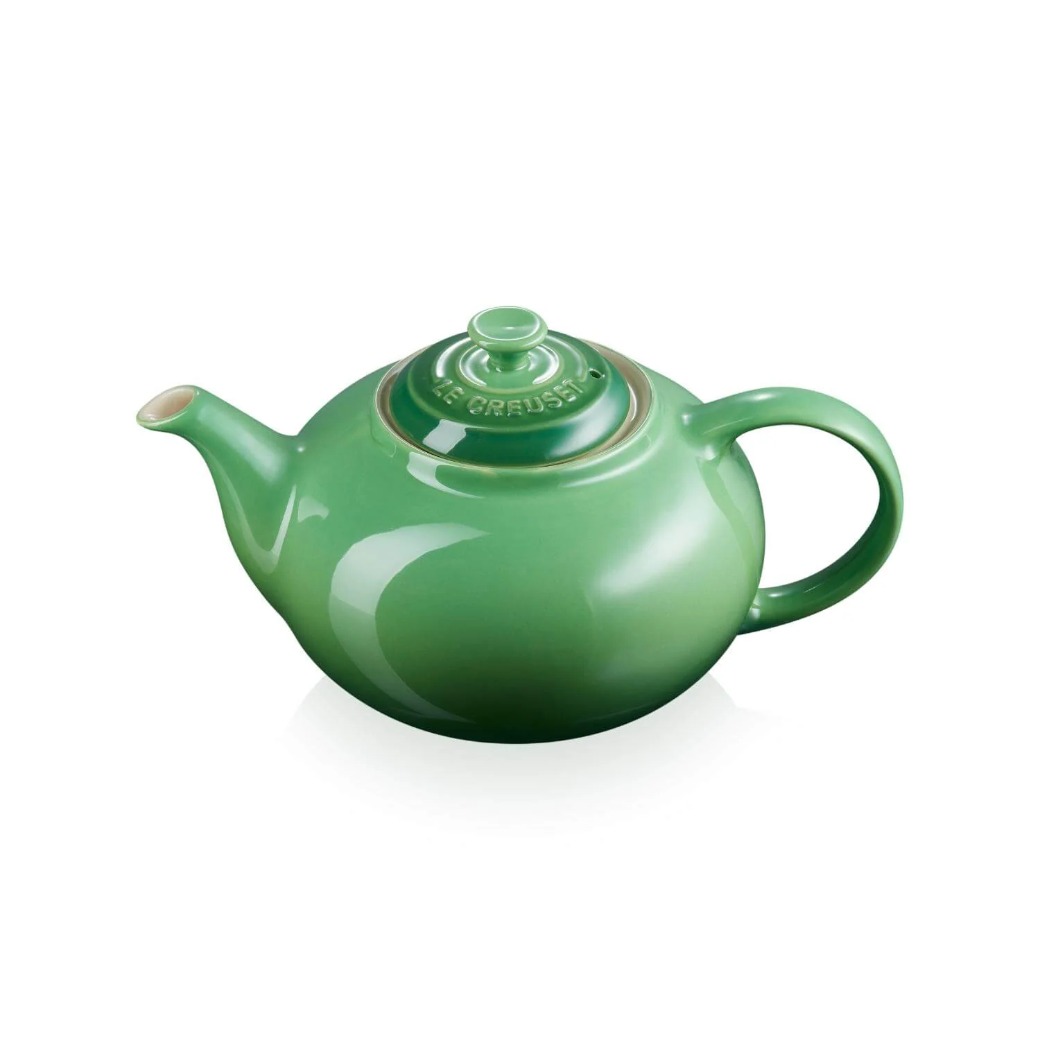 Le Creuset Stoneware Classic Teapot - Bamboo - Image 4