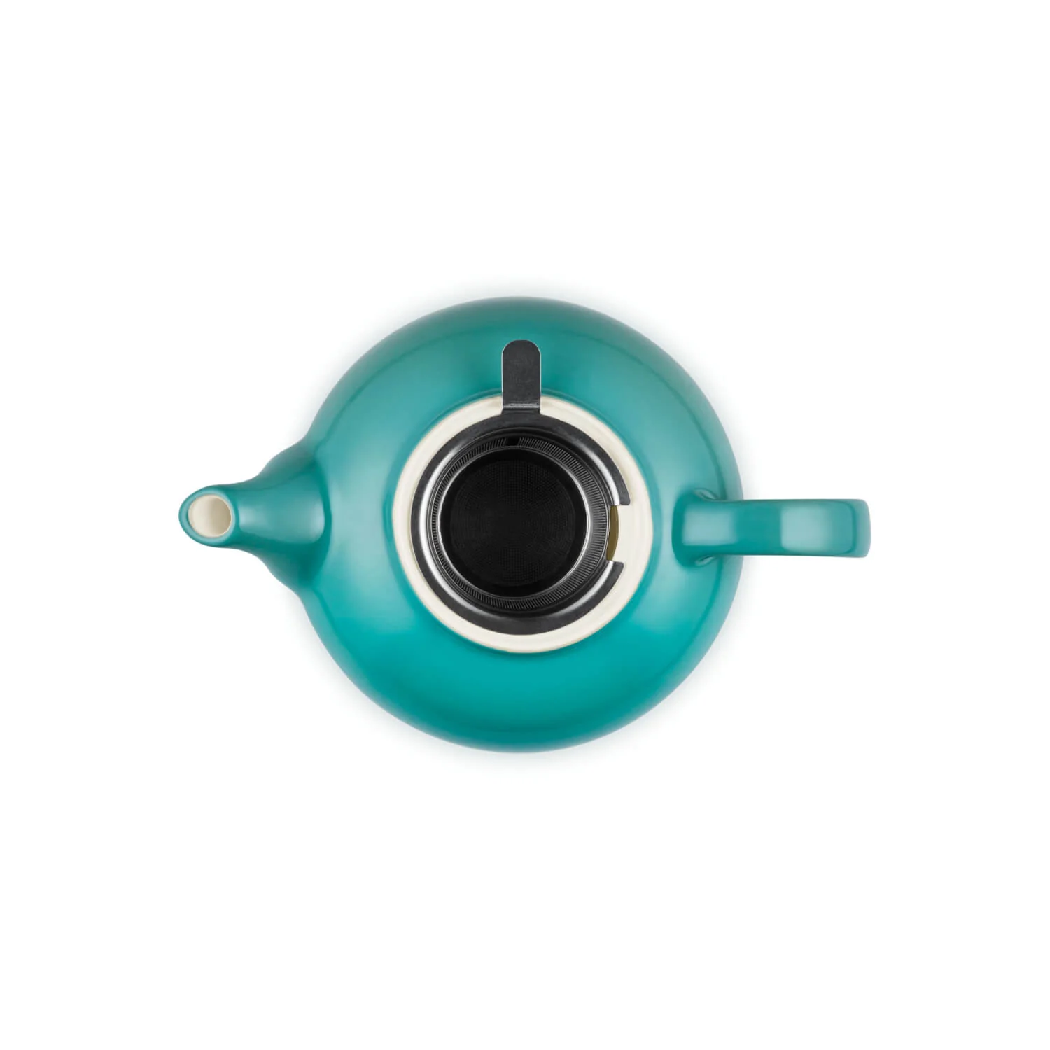 Le Creuset Stoneware Classic Teapot - Bleu Riviera - Image 3