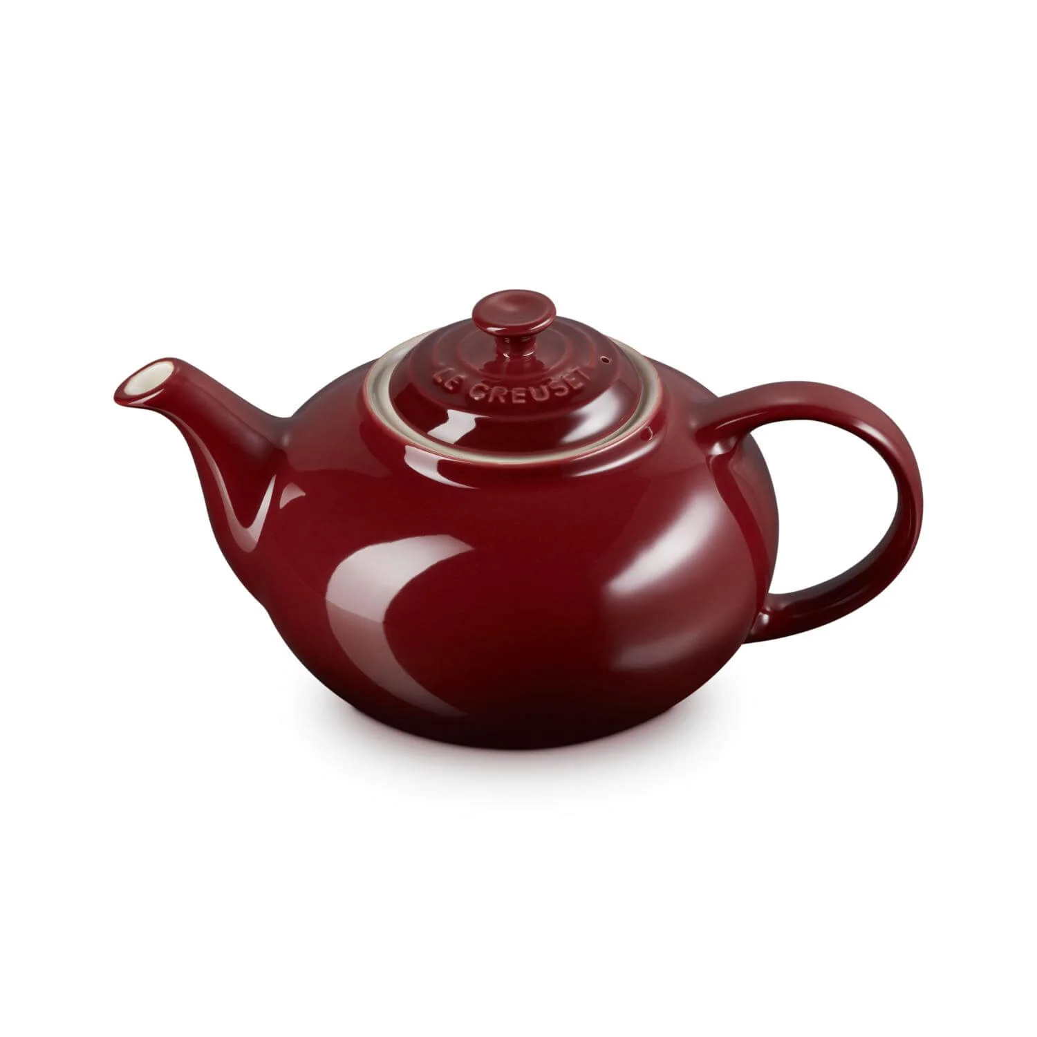 Le Creuset Stoneware Classic Teapot - Garnet - Image 4