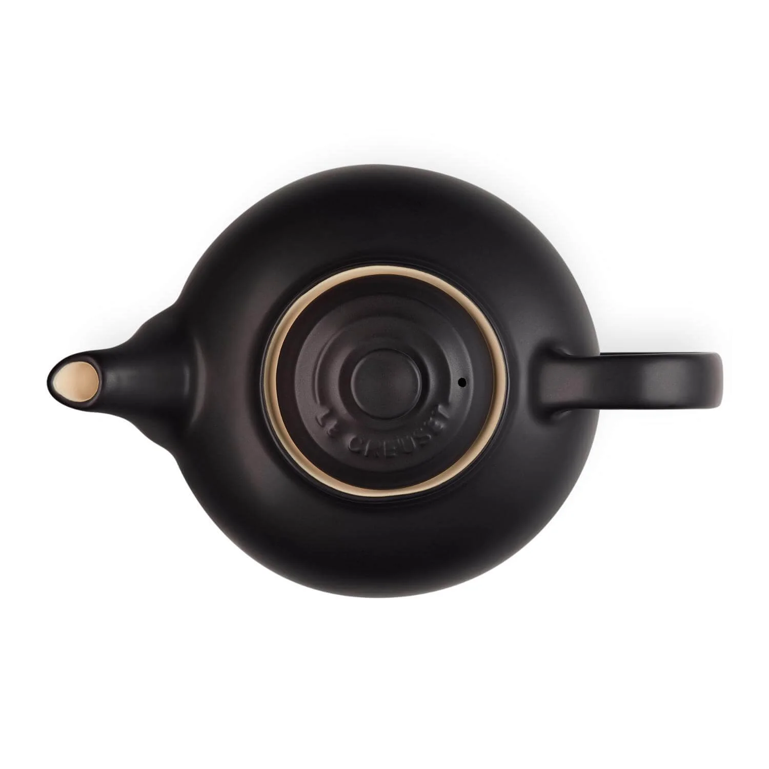 Le Creuset Stoneware Classic Teapot - Satin Black - Image 3
