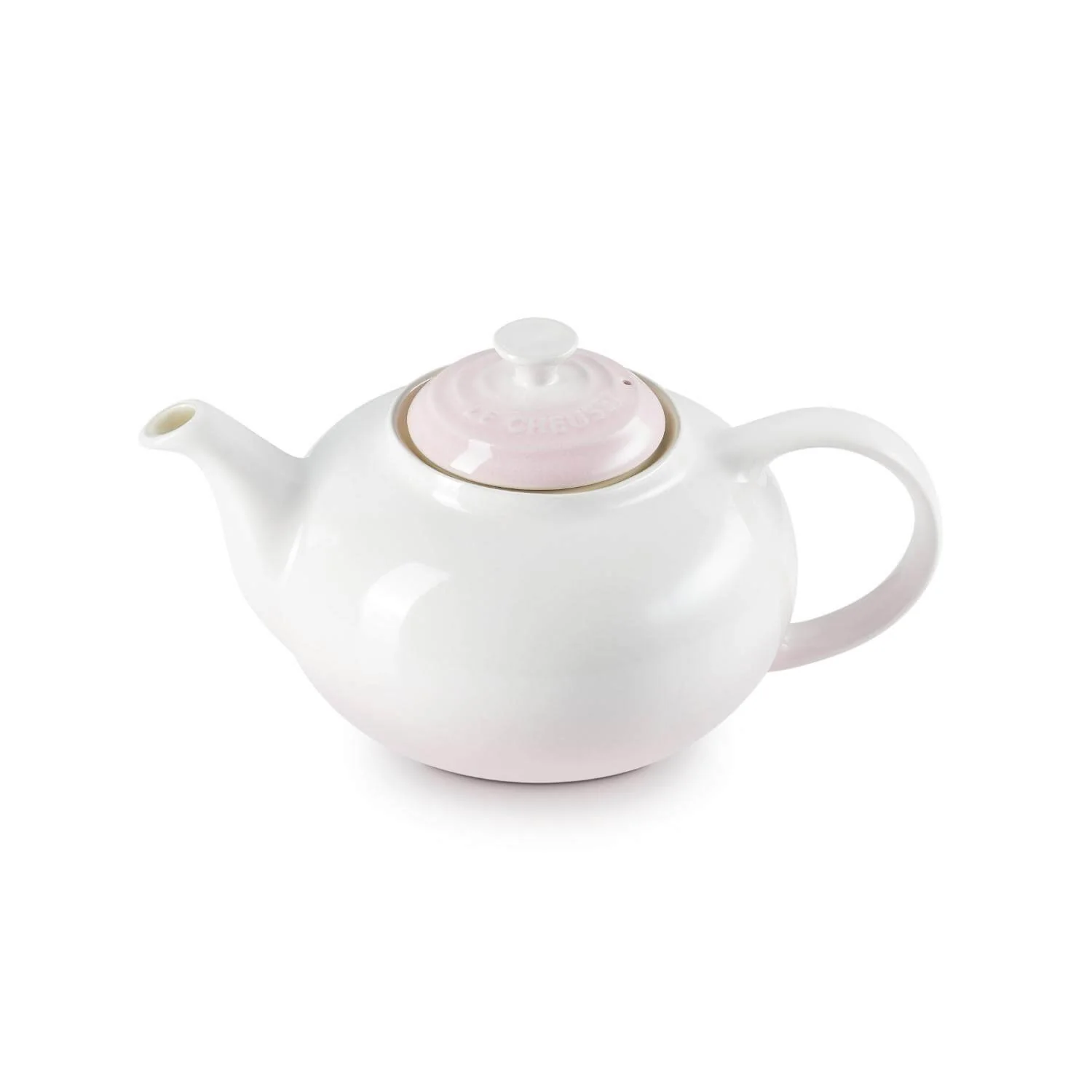 Le Creuset Stoneware Classic Teapot - Shell Pink - Image 3