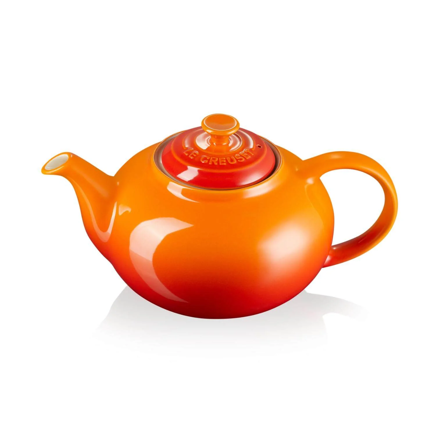 Le Creuset Stoneware Classic Teapot - Volcanic - Image 4