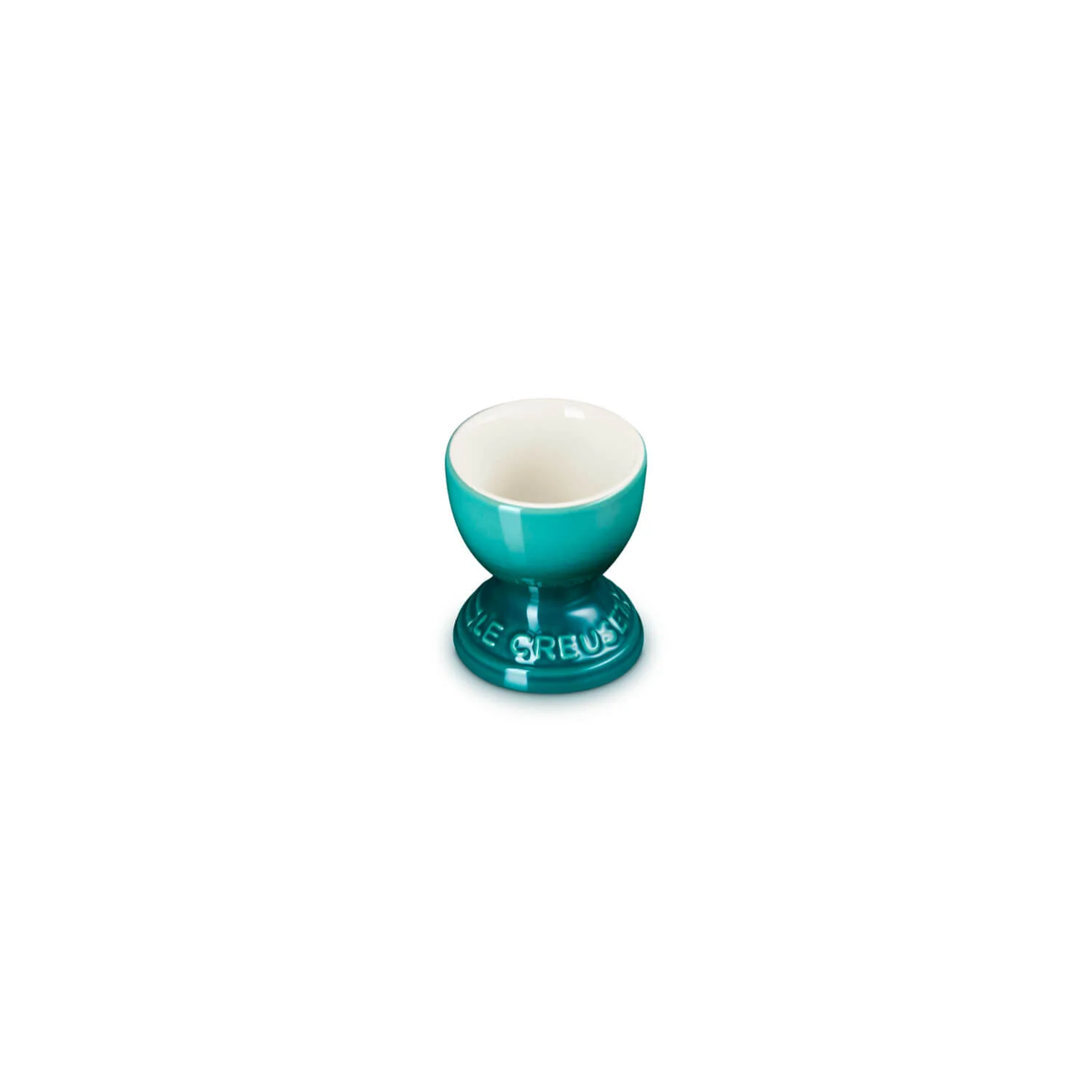 Le Creuset Stoneware Egg Cup - Bleu Riviera - Image 4