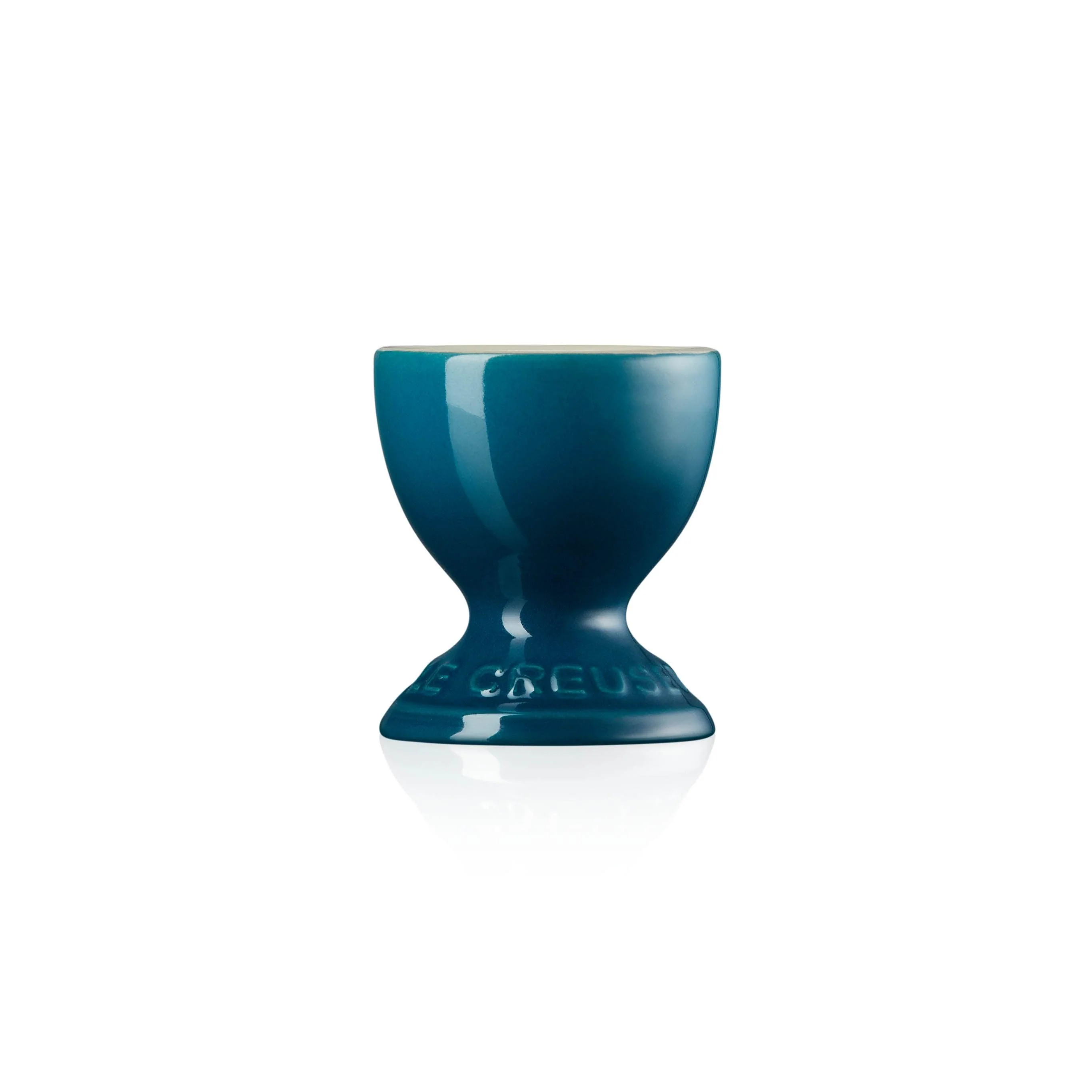 Le Creuset Stoneware Egg Cup - Deep Teal - Image 3