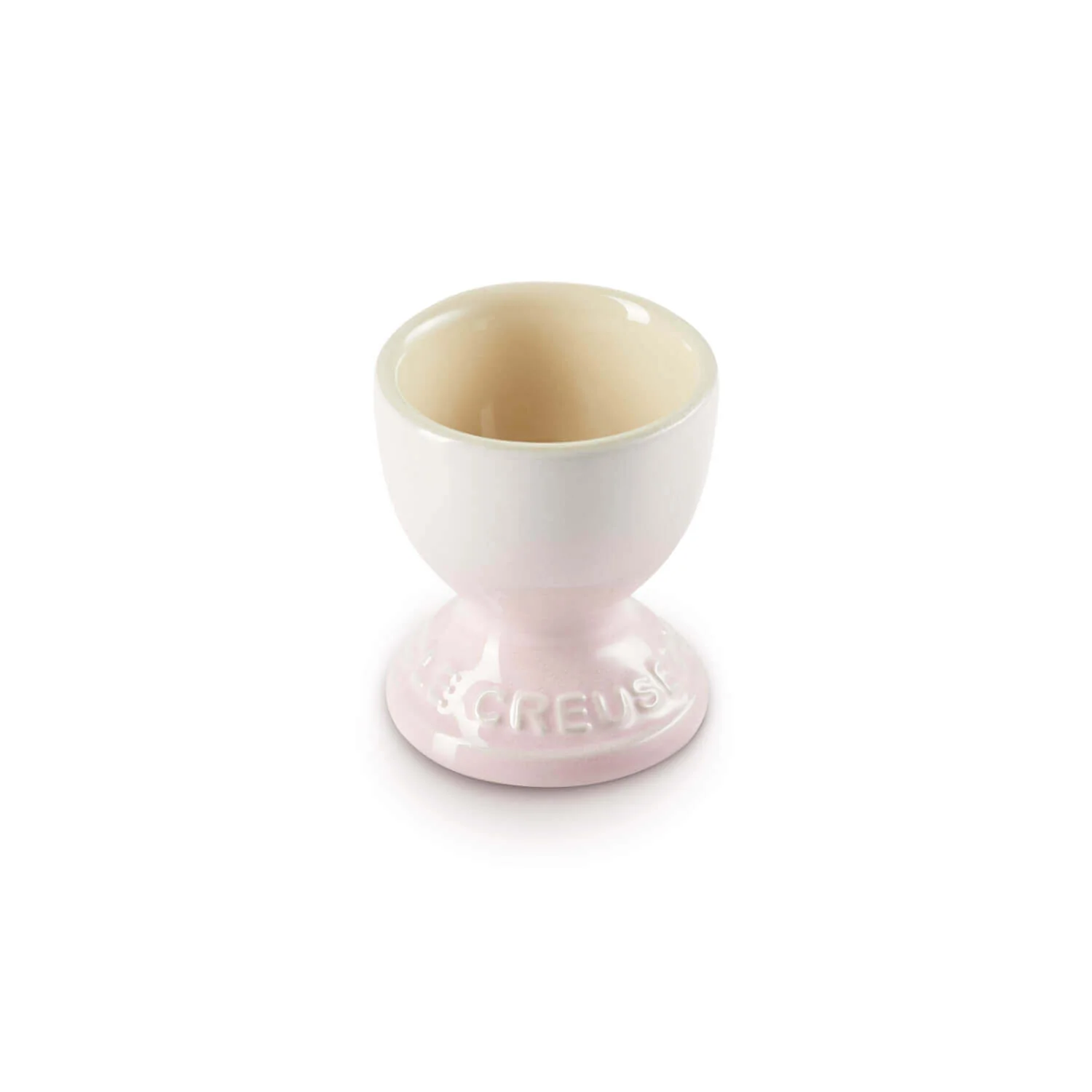 Le Creuset Stoneware Egg Cup - Shell Pink - Image 3