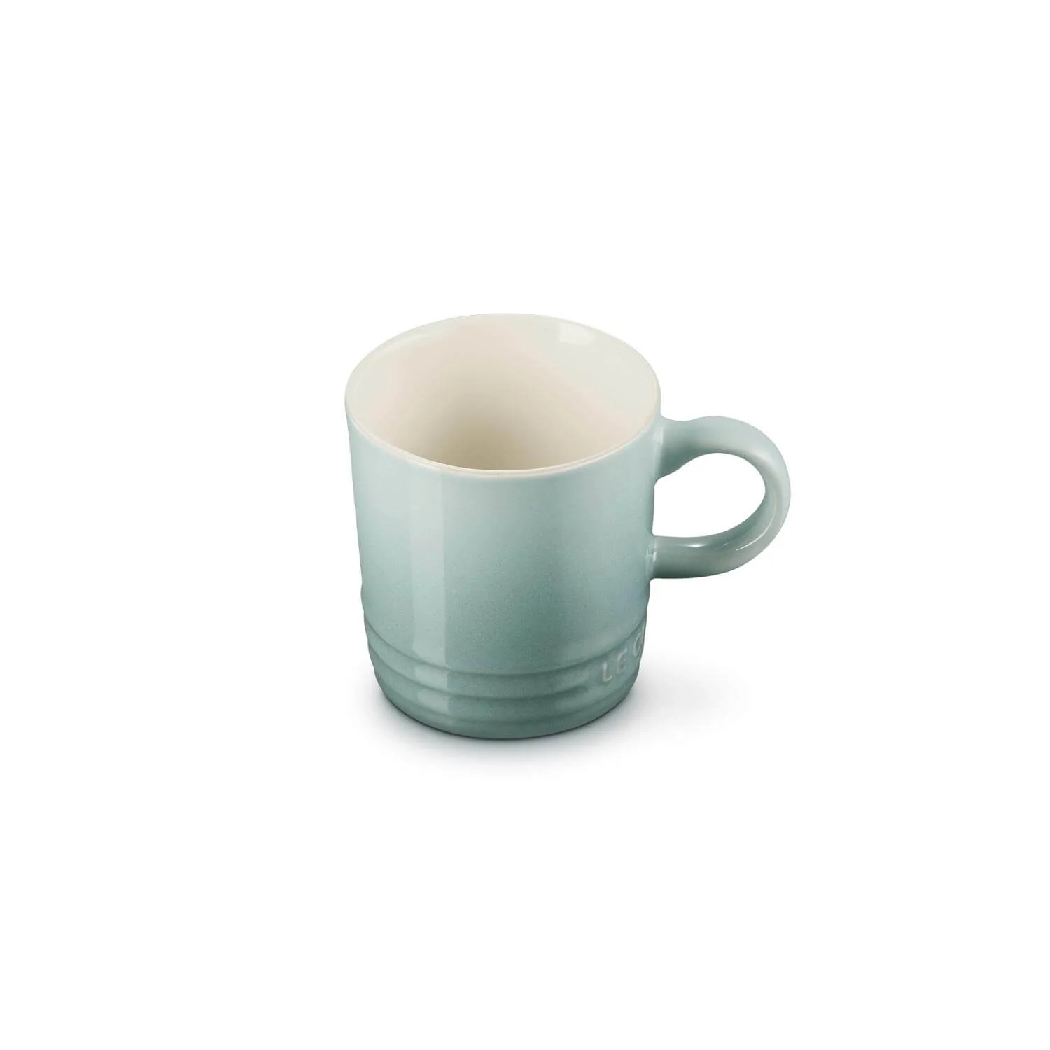 Le Creuset Stoneware Espresso Mug - Sea Salt - Image 4